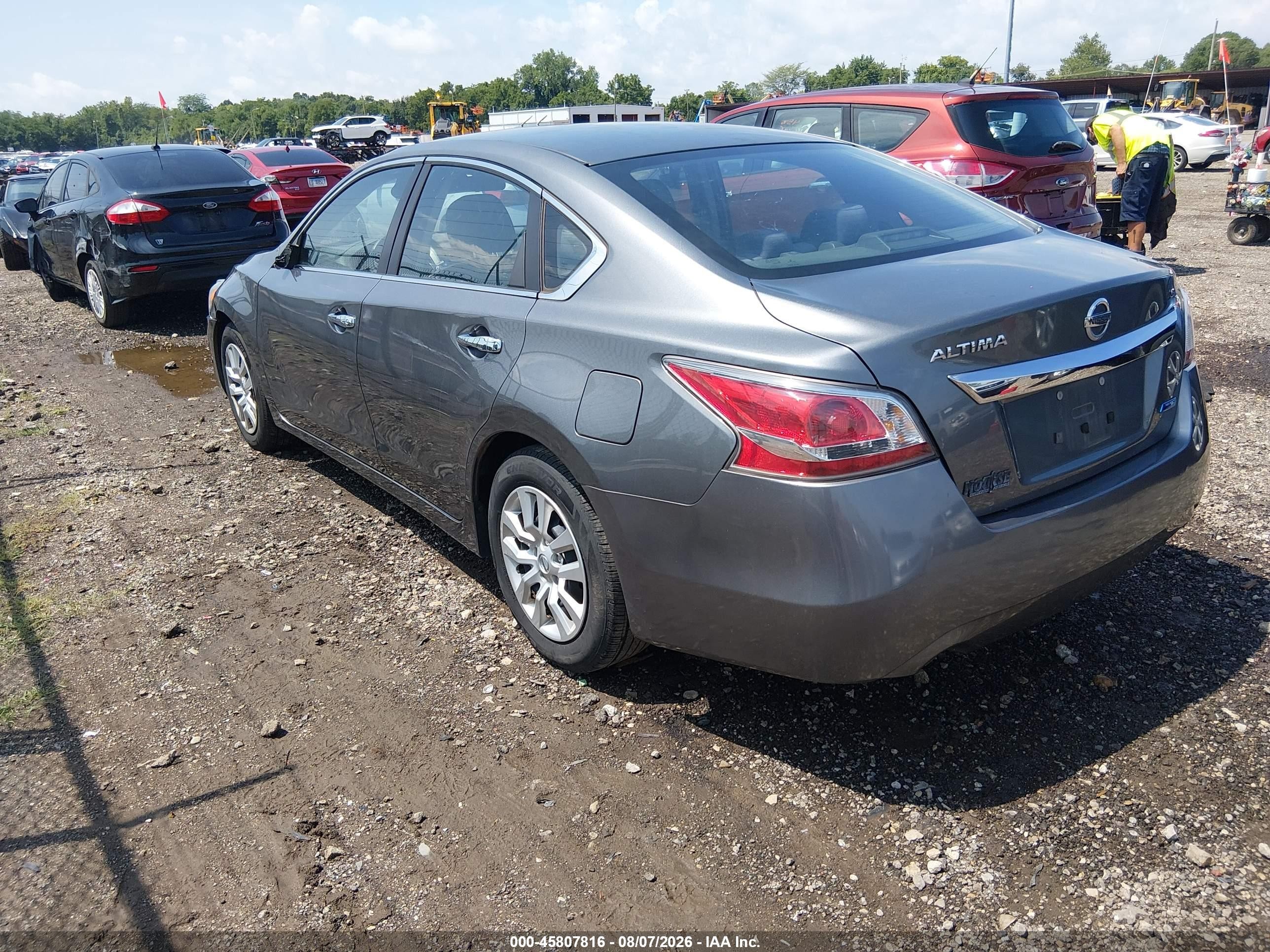 2014 Nissan Altima 2.5 S Gray vin: 1N4AL3AP9EC133263