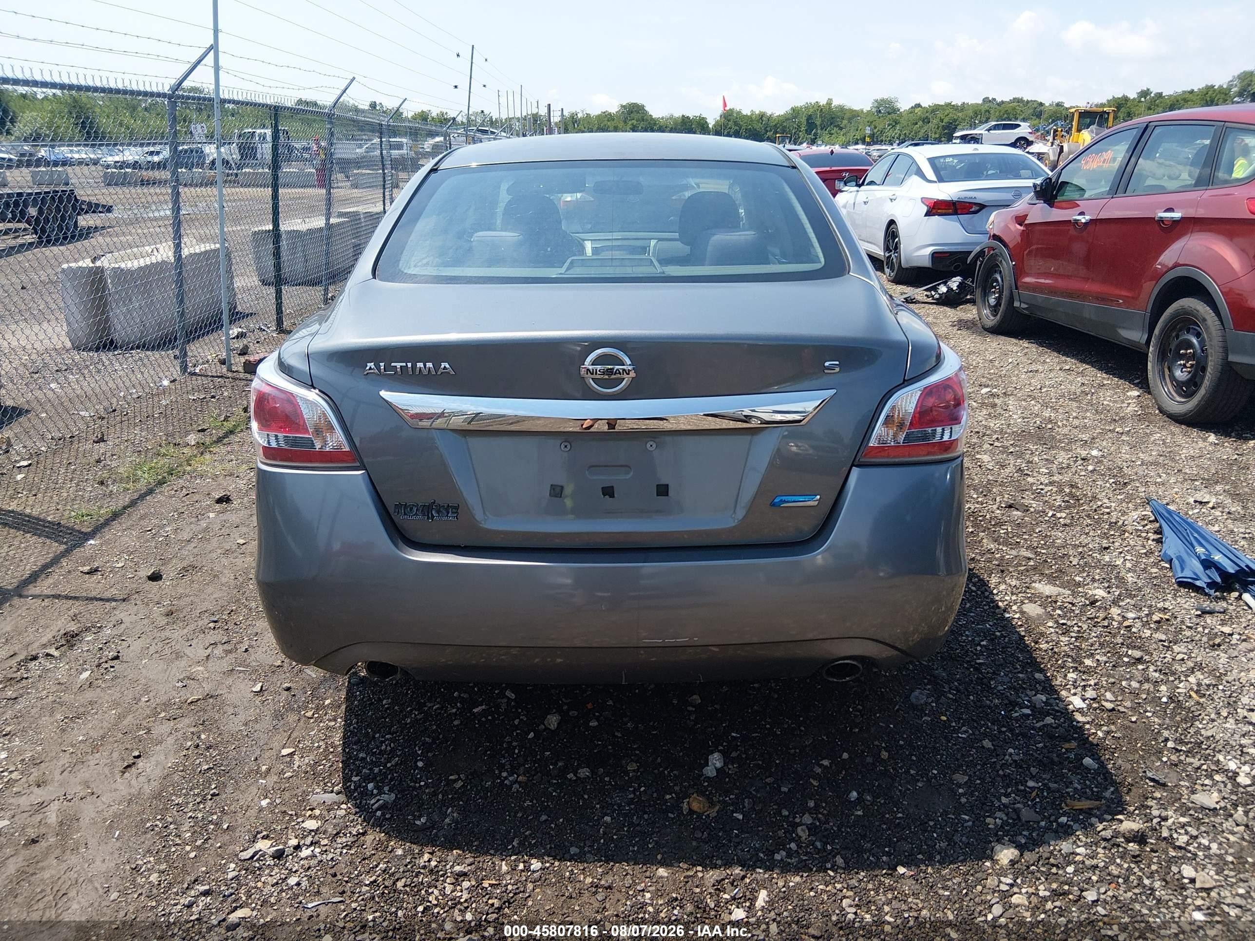 2014 Nissan Altima 2.5 S Gray vin: 1N4AL3AP9EC133263