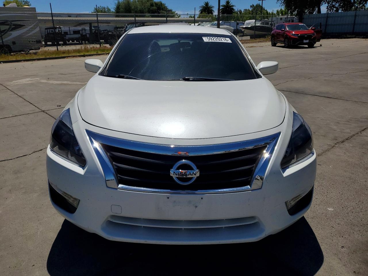 2014 Nissan Altima 2.5 Sv White vin: 1N4AL3AP9EC145493