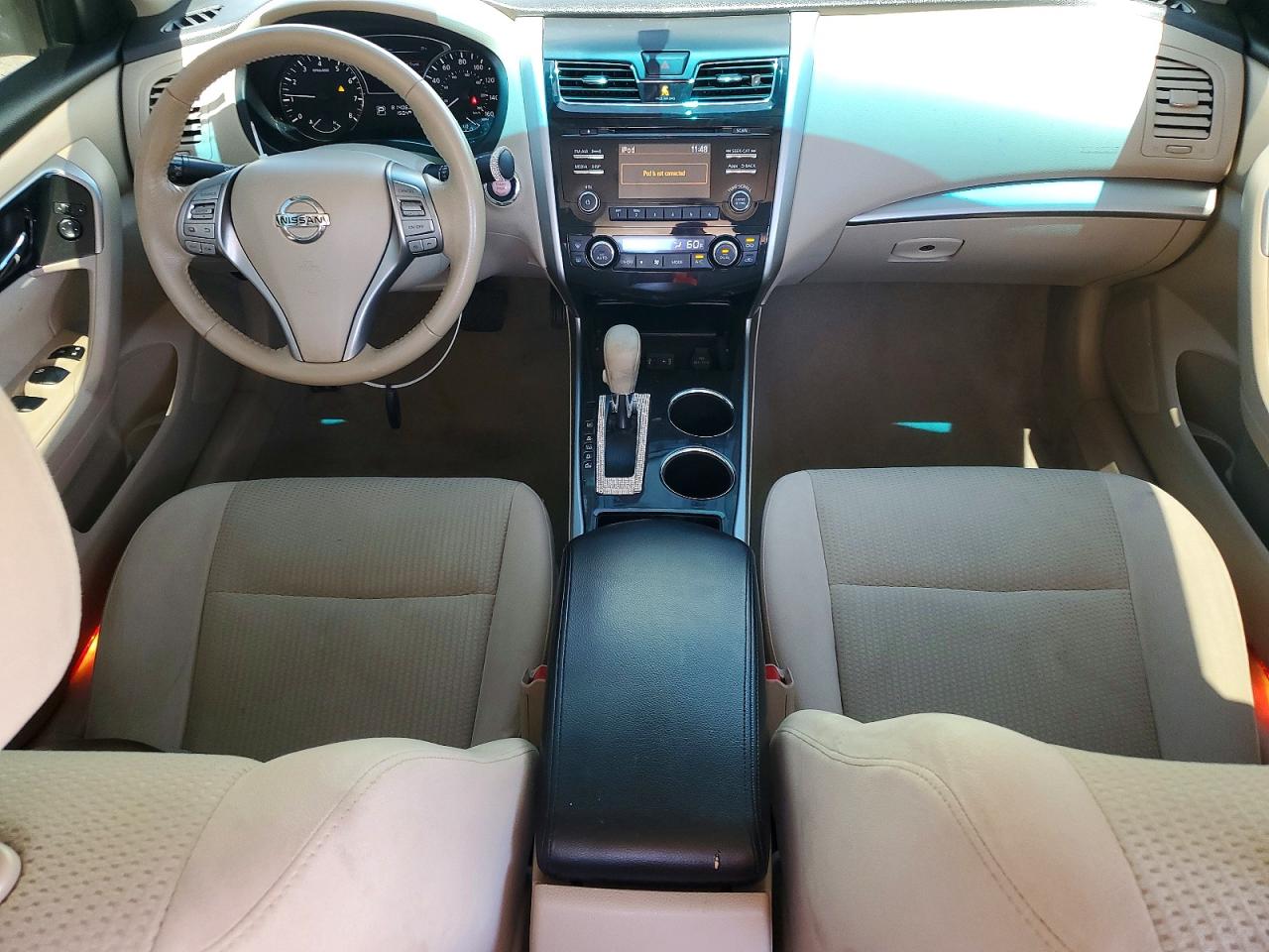 2014 Nissan Altima 2.5 Sv White vin: 1N4AL3AP9EC145493
