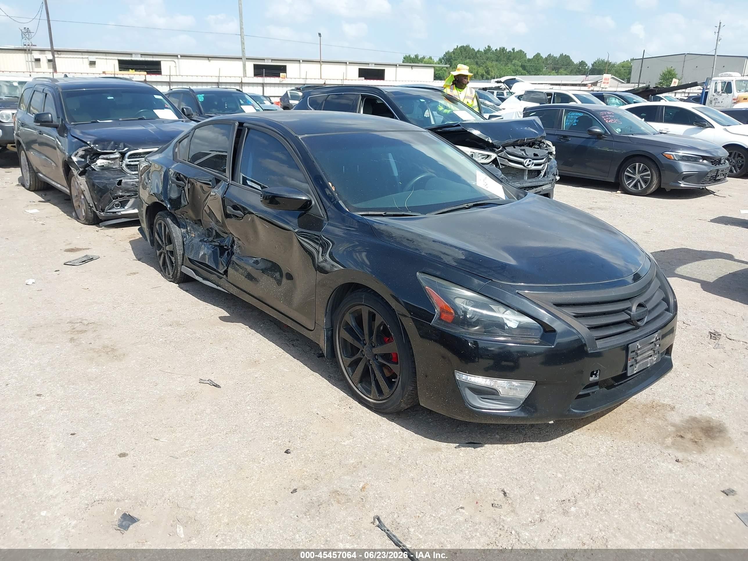 2014 Nissan Altima 2.5 S Black vin: 1N4AL3AP9EC152735