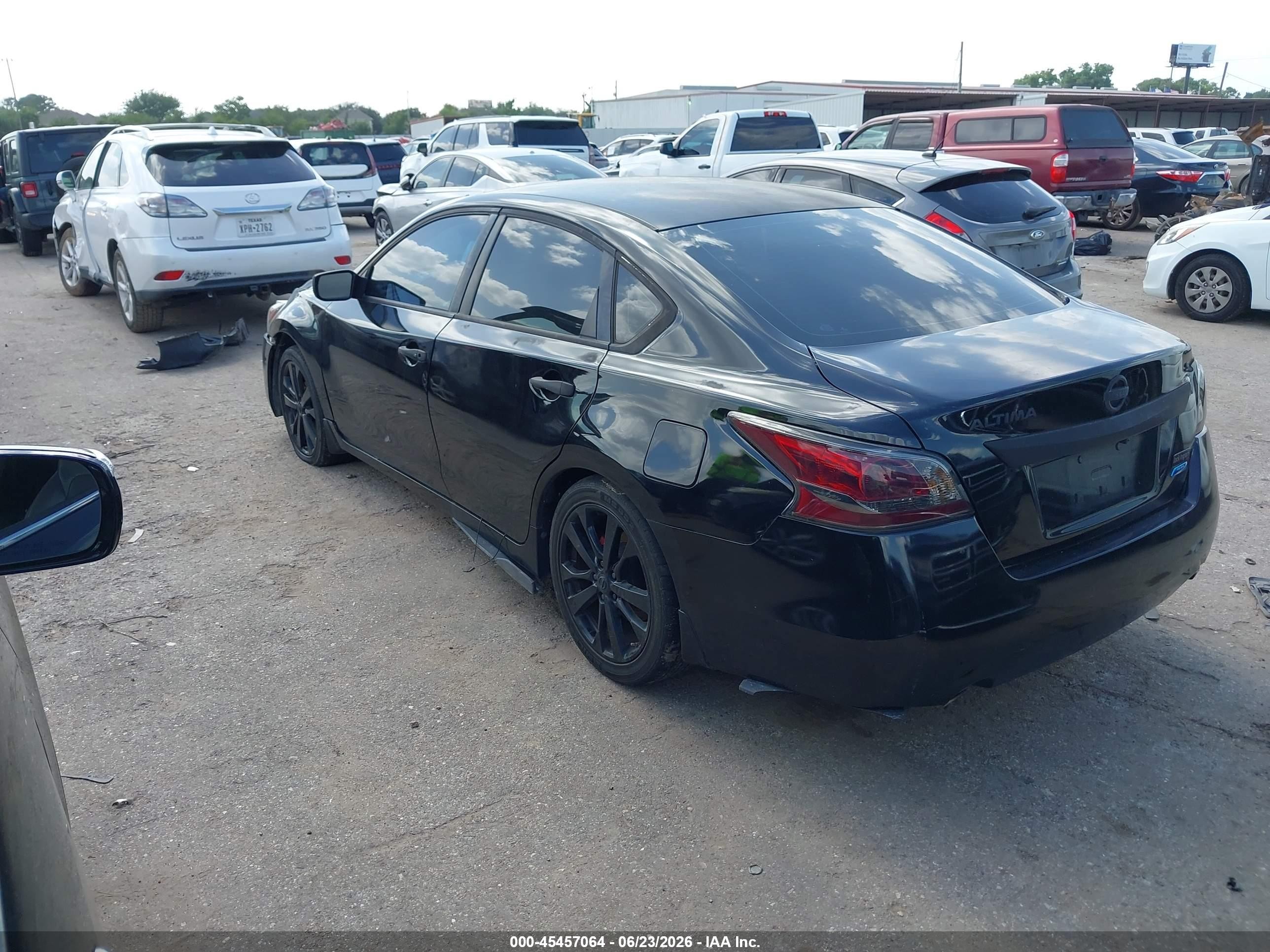 2014 Nissan Altima 2.5 S Black vin: 1N4AL3AP9EC152735