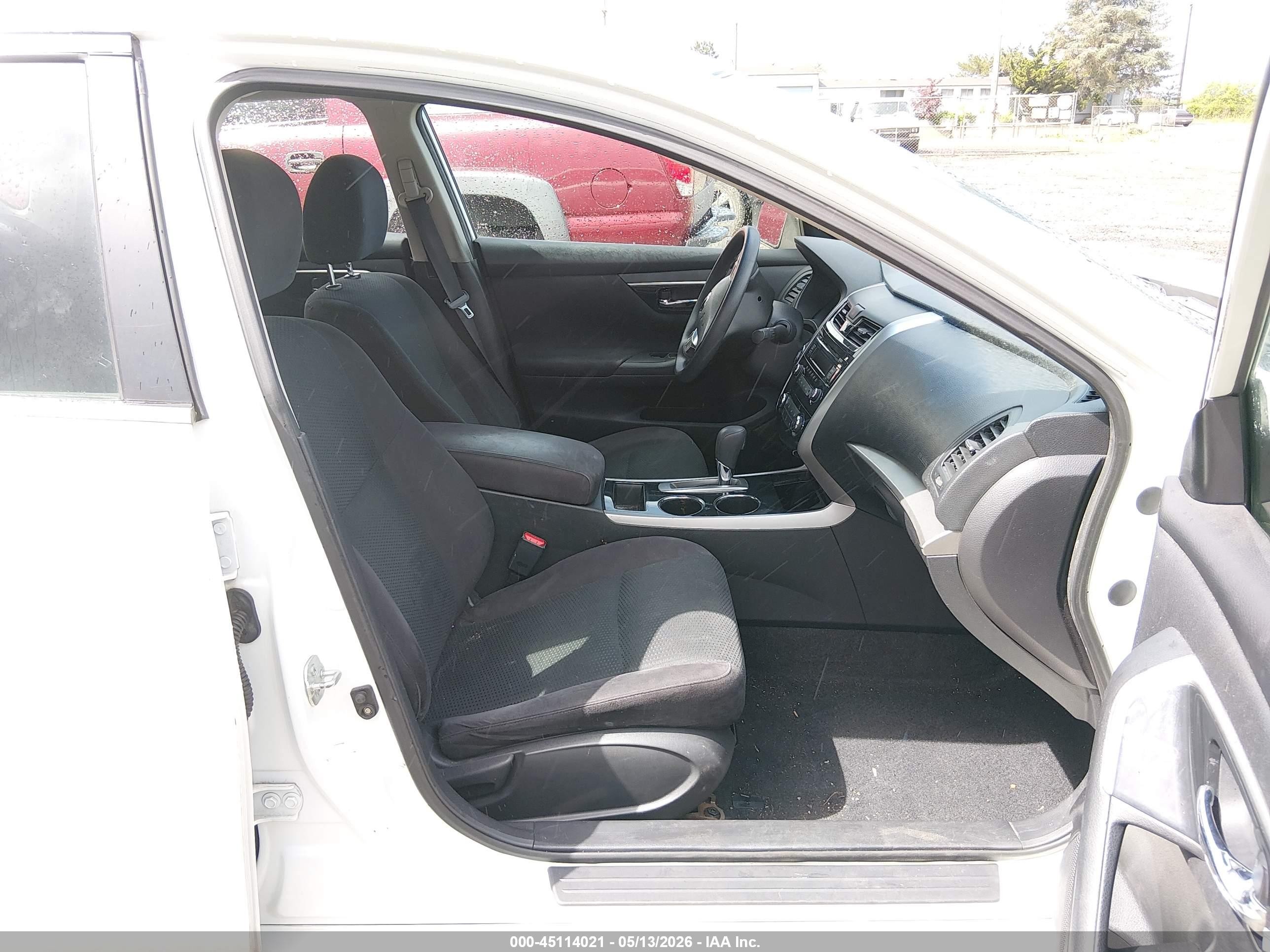 2014 Nissan Altima 2.5/2.5 S/2.5 Sl/2.5 Sv White vin: 1N4AL3AP9EC166358