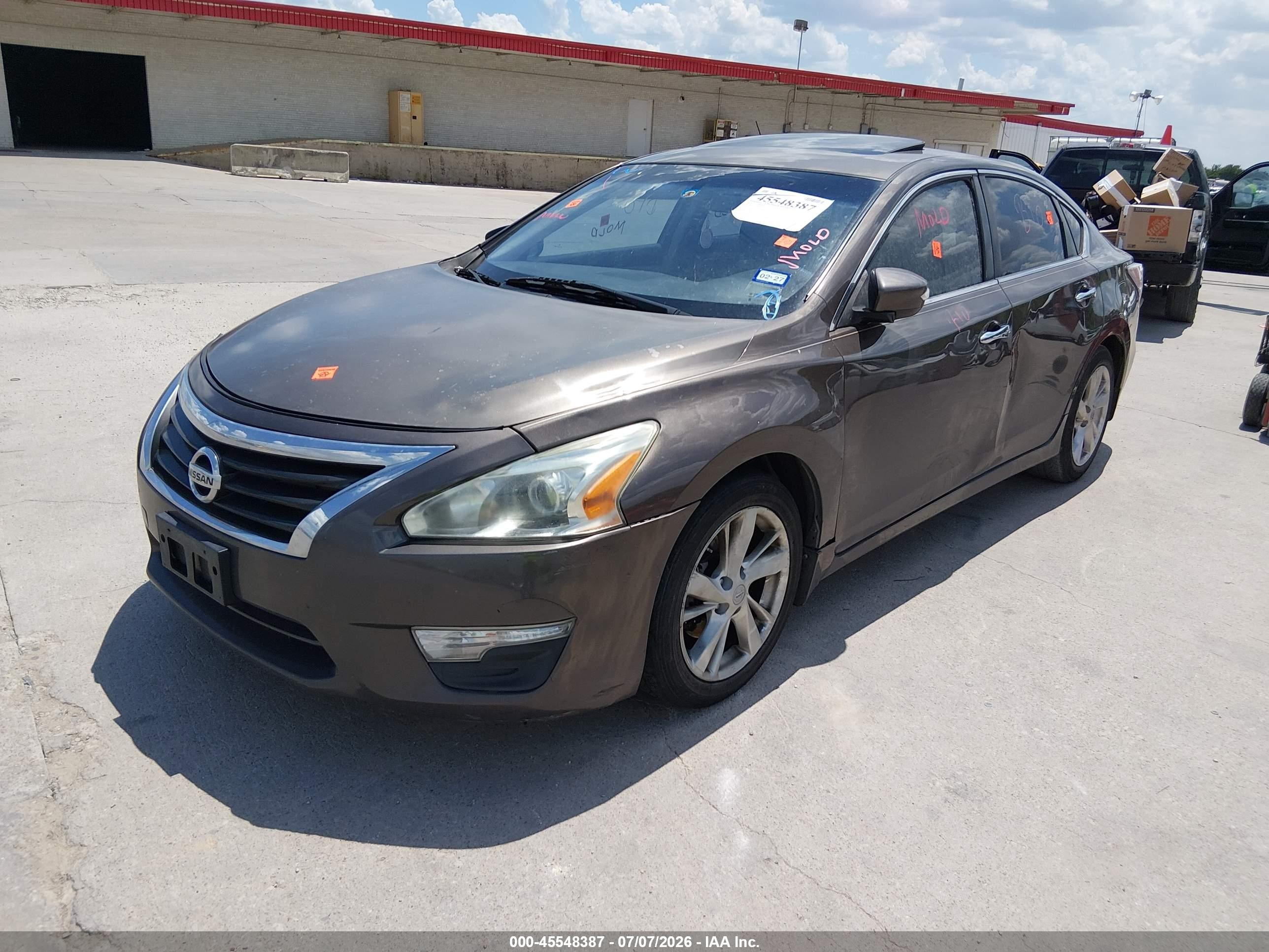 2014 Nissan Altima 2.5 Sv Brown vin: 1N4AL3AP9EC166652