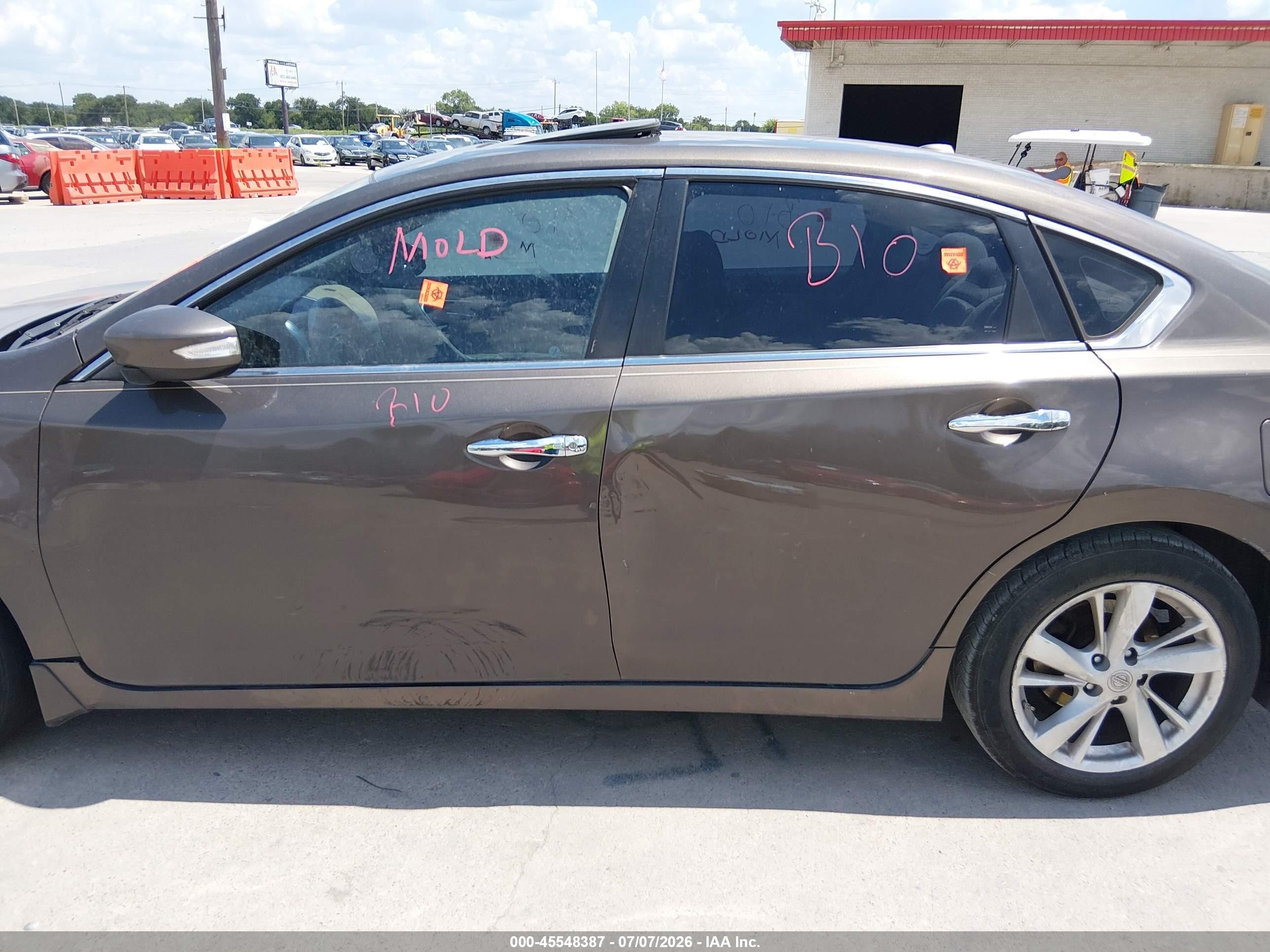 2014 Nissan Altima 2.5 Sv Brown vin: 1N4AL3AP9EC166652