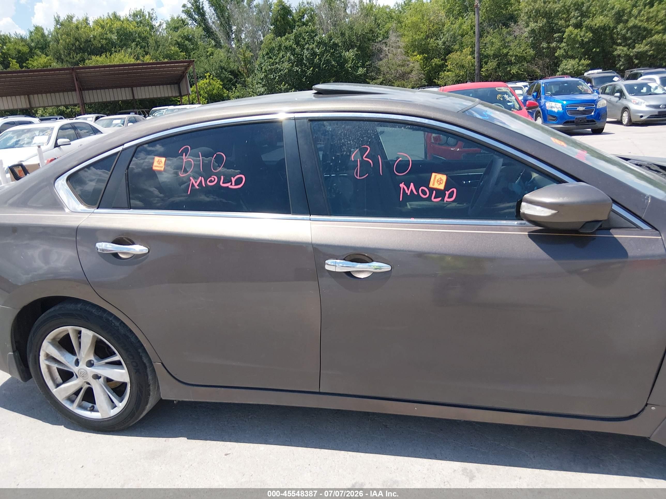 2014 Nissan Altima 2.5 Sv Brown vin: 1N4AL3AP9EC166652