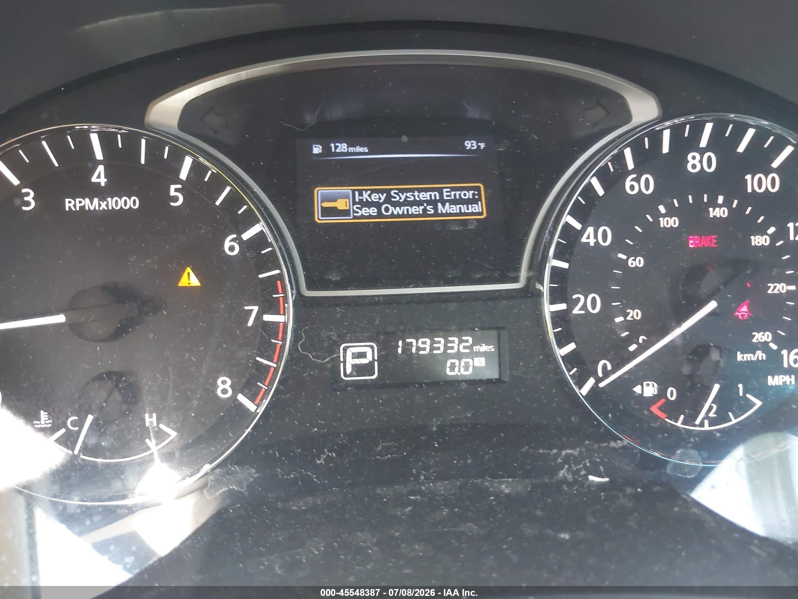 2014 Nissan Altima 2.5 Sv Brown vin: 1N4AL3AP9EC166652