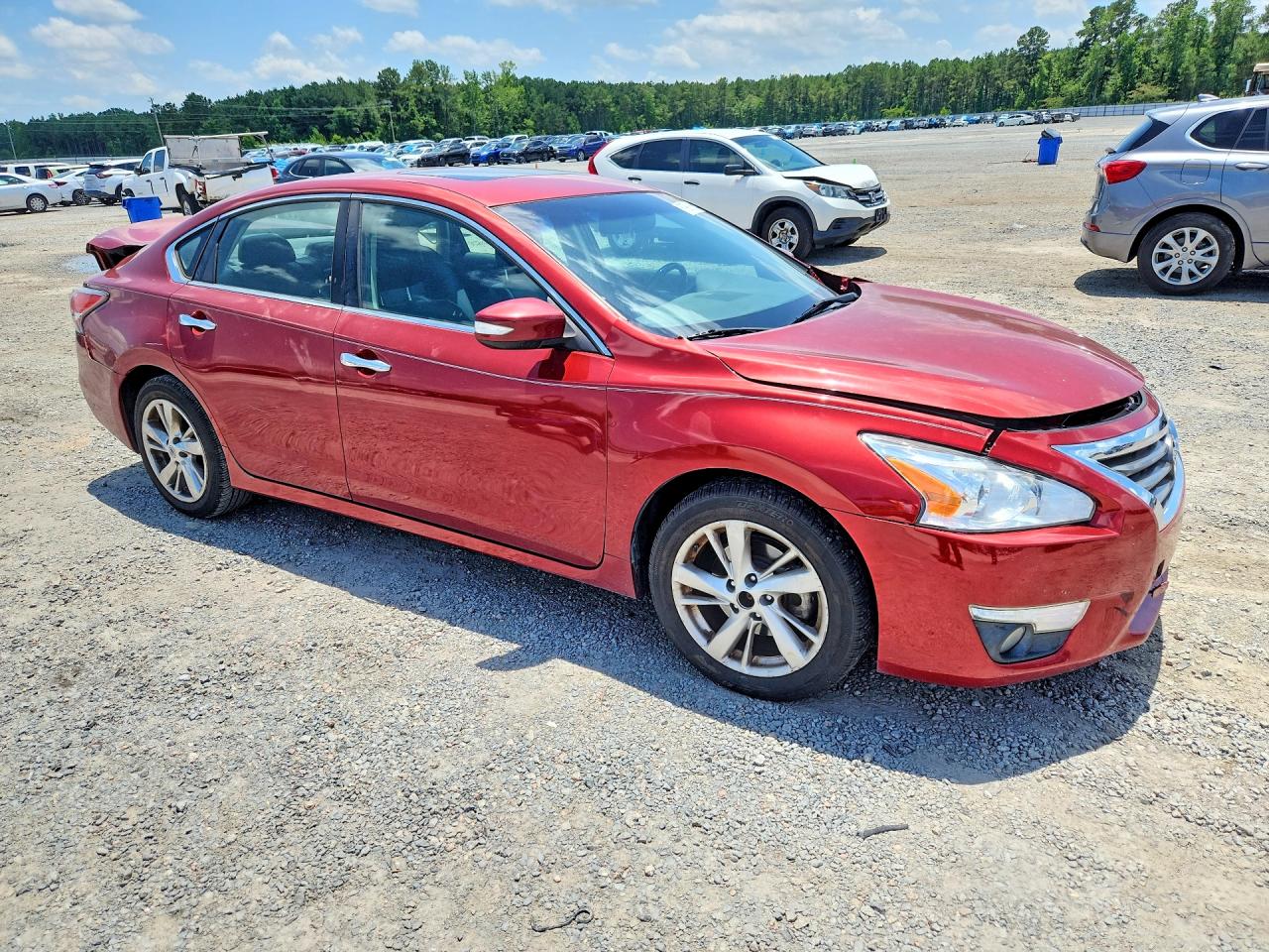2014 Nissan Altima 2.5 Sl Burgundy vin: 1N4AL3AP9EC167915