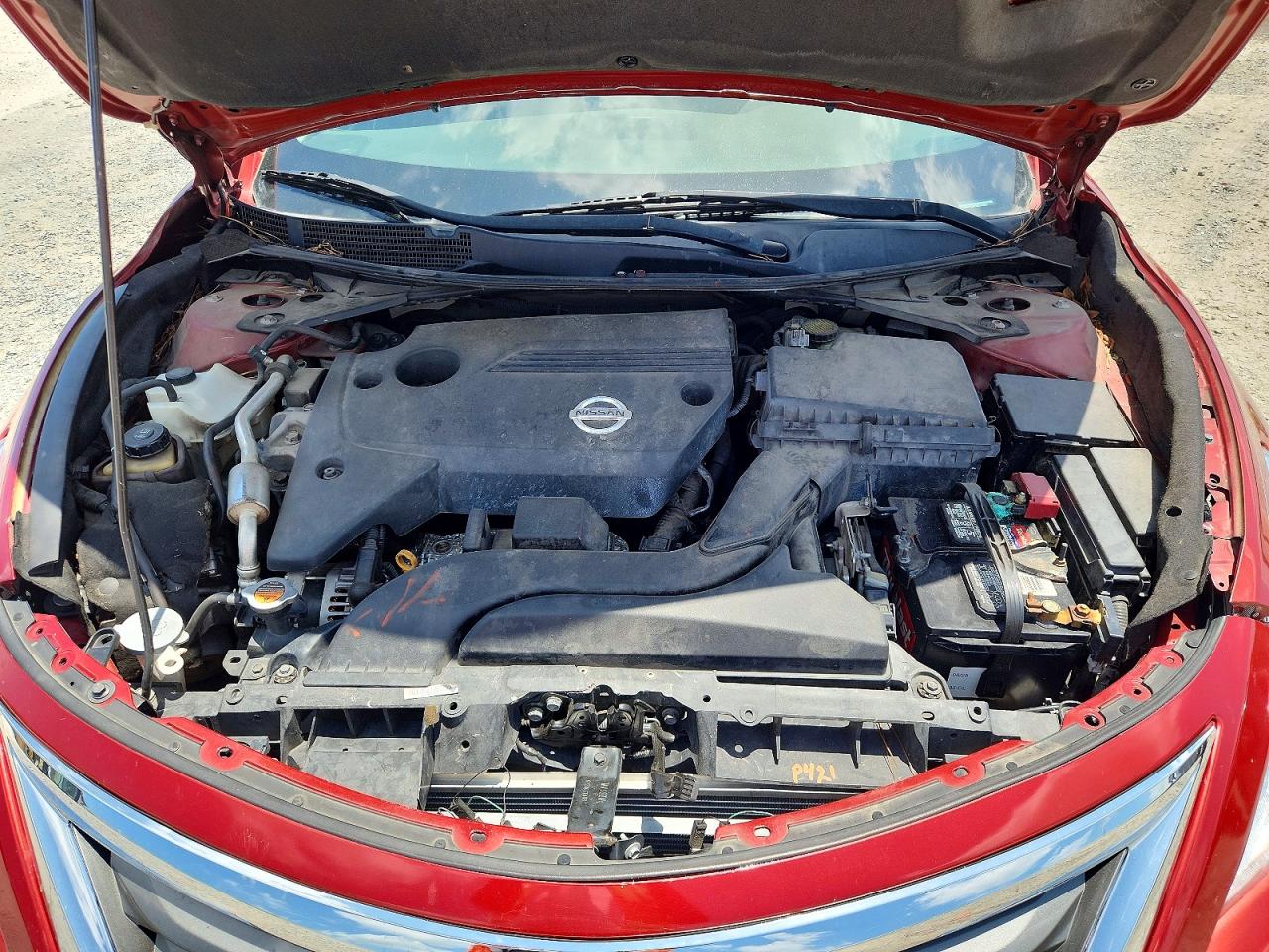 2014 Nissan Altima 2.5 Sl Burgundy vin: 1N4AL3AP9EC167915