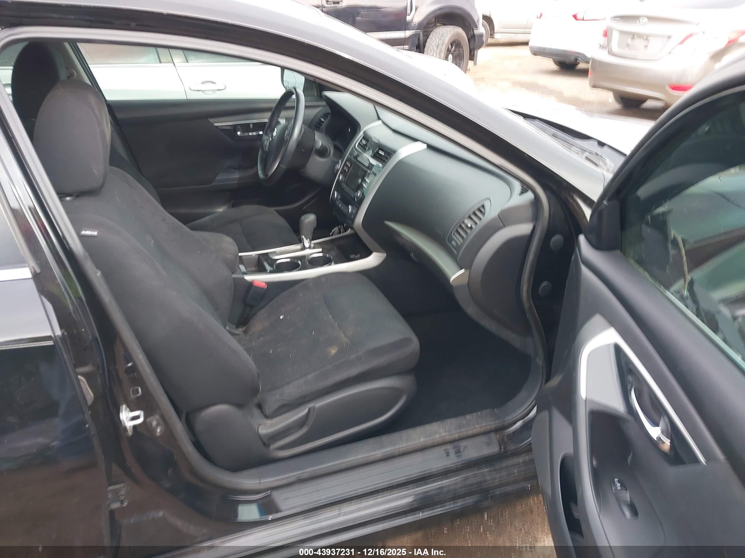 2014 Nissan Altima 2.5 Sv Black vin: 1N4AL3AP9EC175352