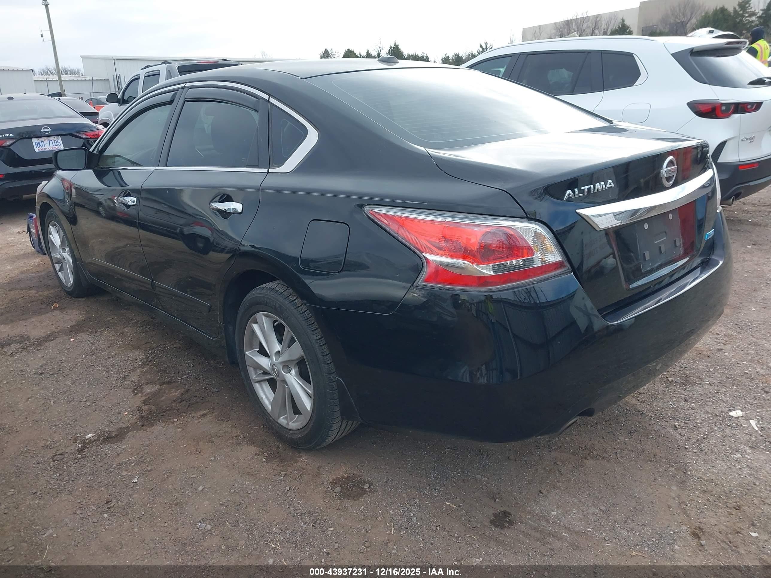 2014 Nissan Altima 2.5 Sv Black vin: 1N4AL3AP9EC175352