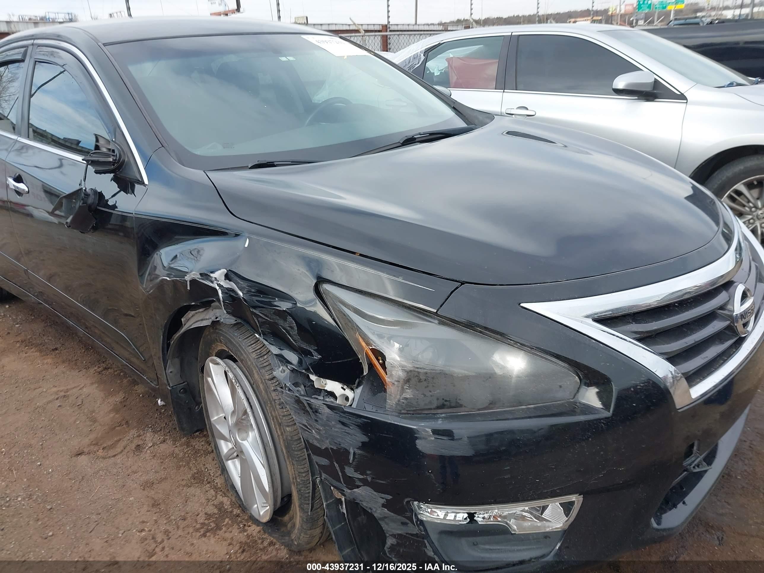 2014 Nissan Altima 2.5 Sv Black vin: 1N4AL3AP9EC175352