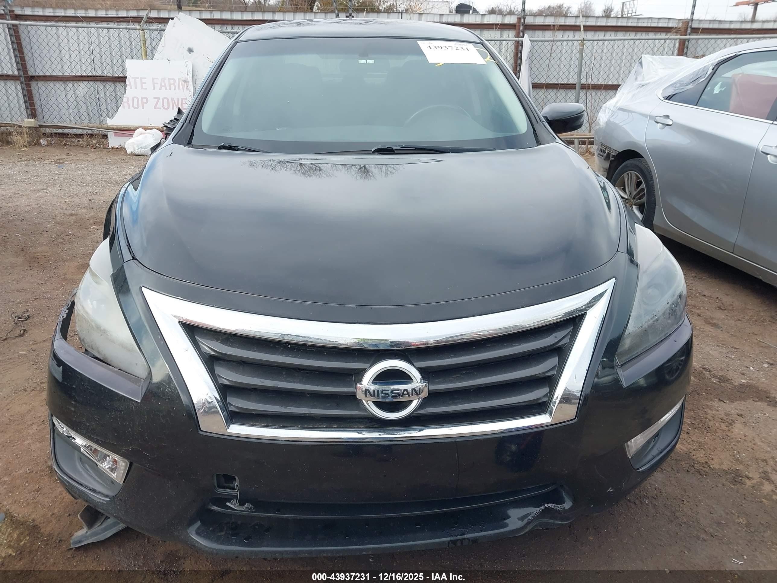 2014 Nissan Altima 2.5 Sv Black vin: 1N4AL3AP9EC175352