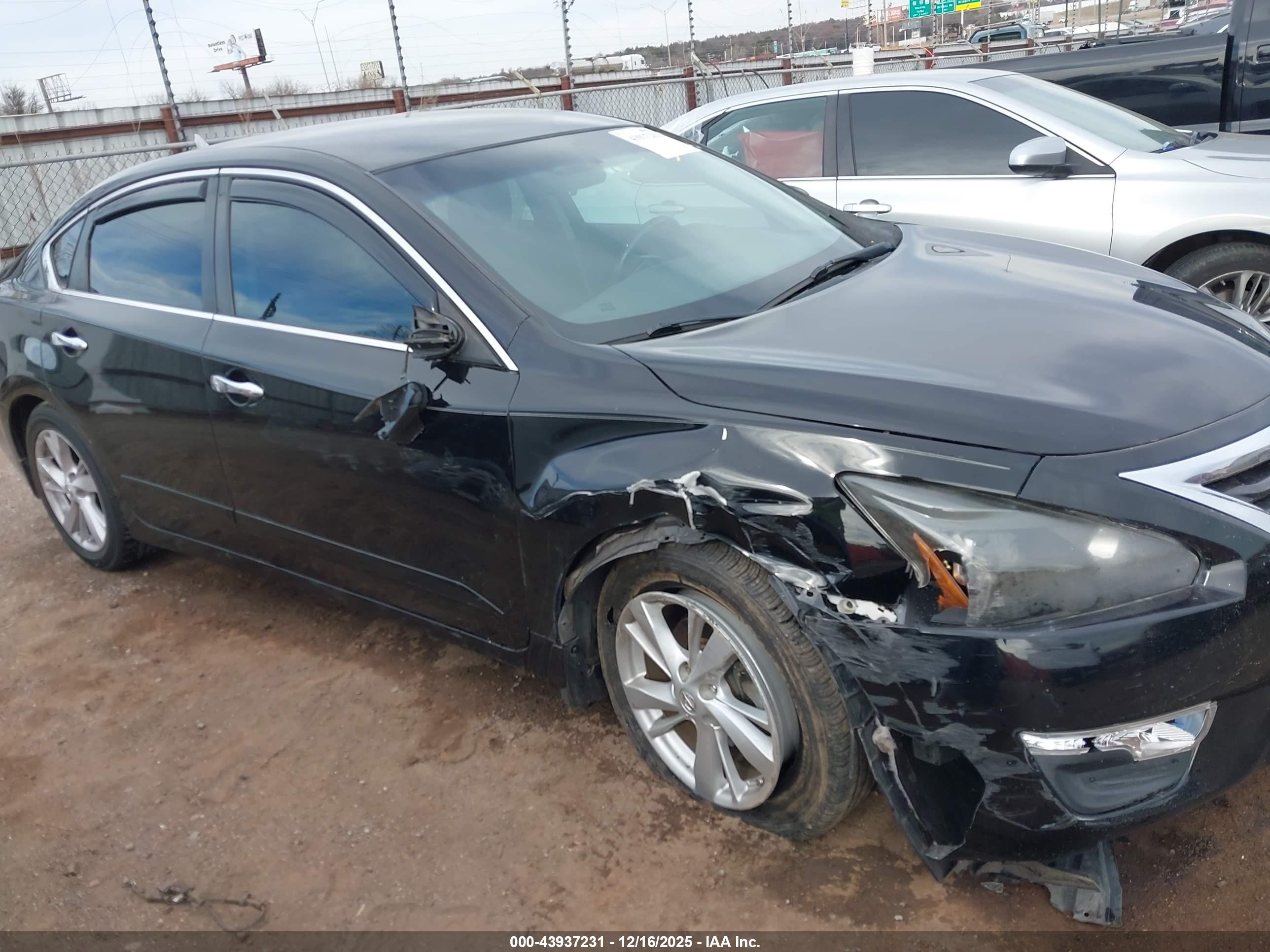2014 Nissan Altima 2.5 Sv Black vin: 1N4AL3AP9EC175352