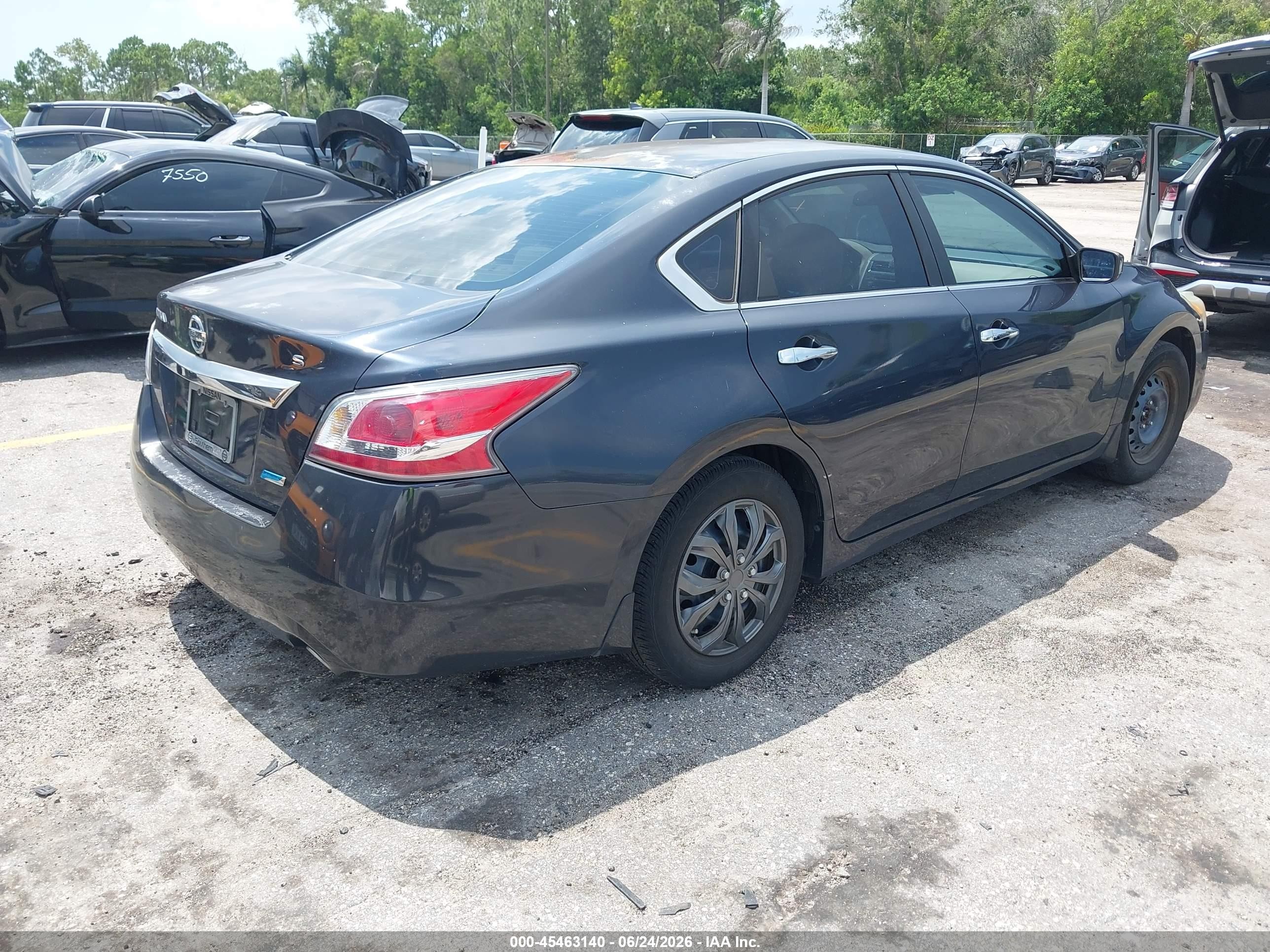 2014 Nissan Altima 2.5 S Gray vin: 1N4AL3AP9EC177795
