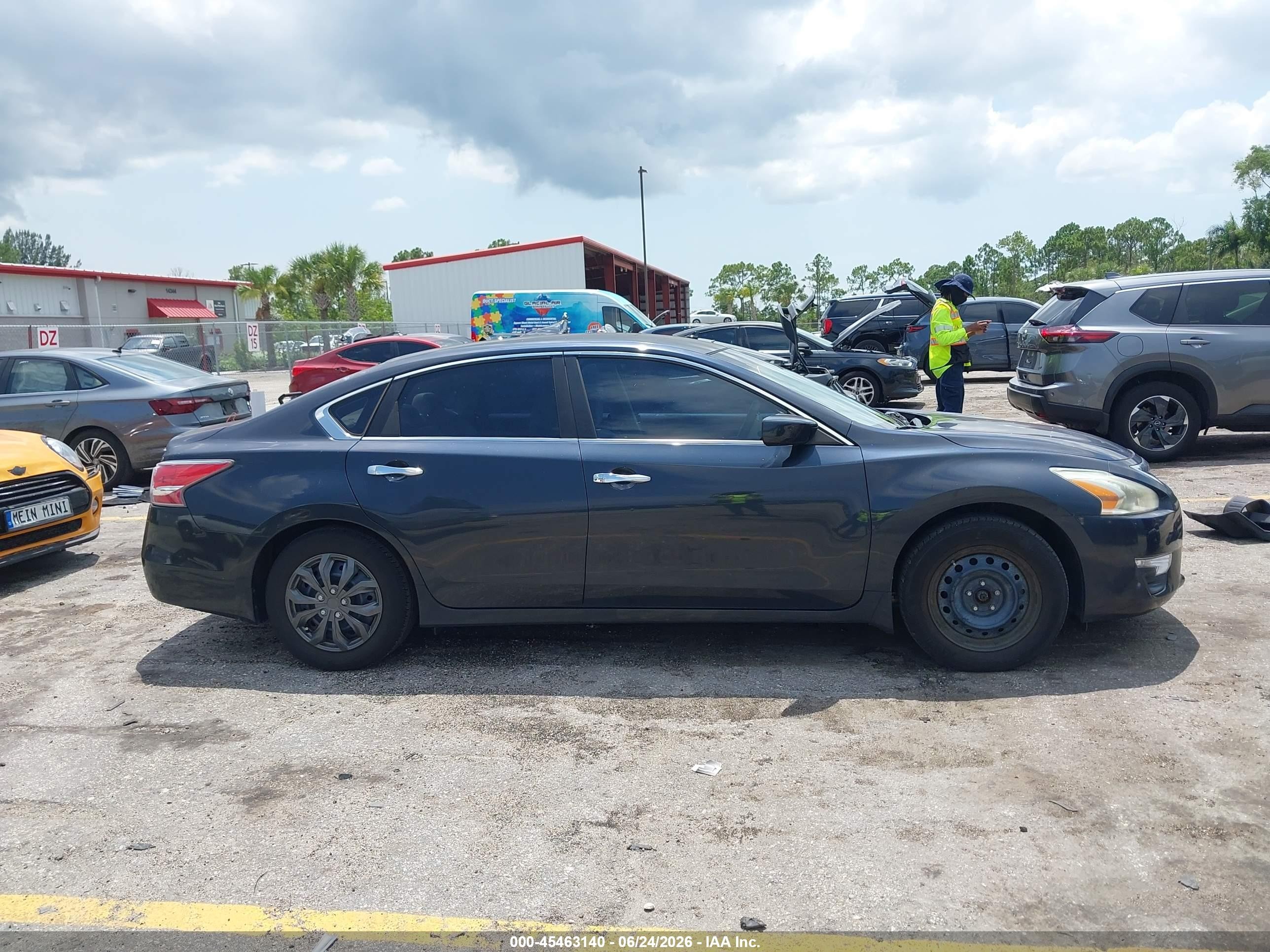 2014 Nissan Altima 2.5 S Gray vin: 1N4AL3AP9EC177795