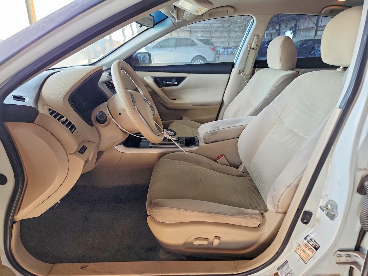 2014 Nissan Altima 2.5 S White vin: 1N4AL3AP9EC179918