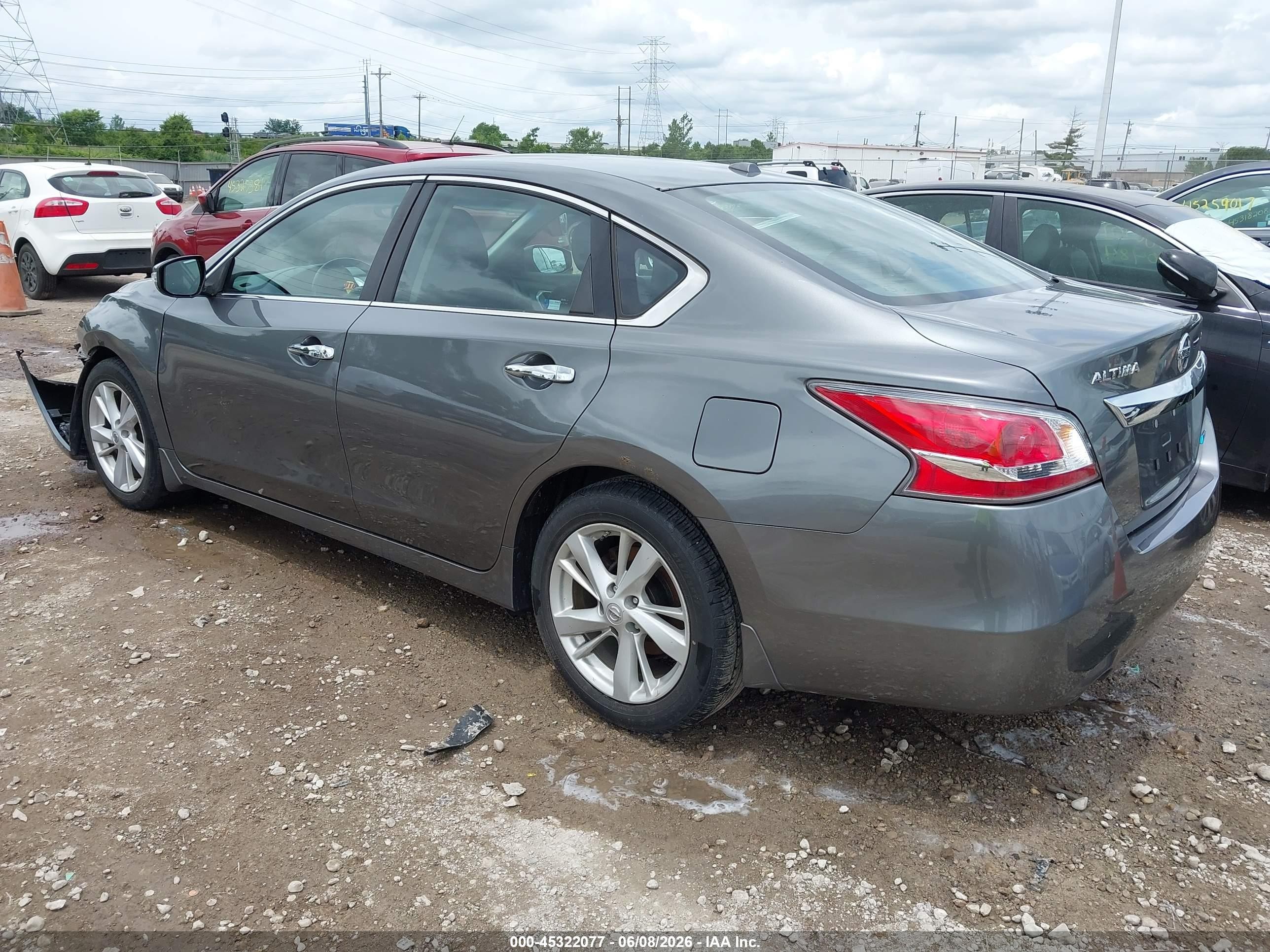 2014 Nissan Altima 2.5 Sv Gray vin: 1N4AL3AP9EC180129