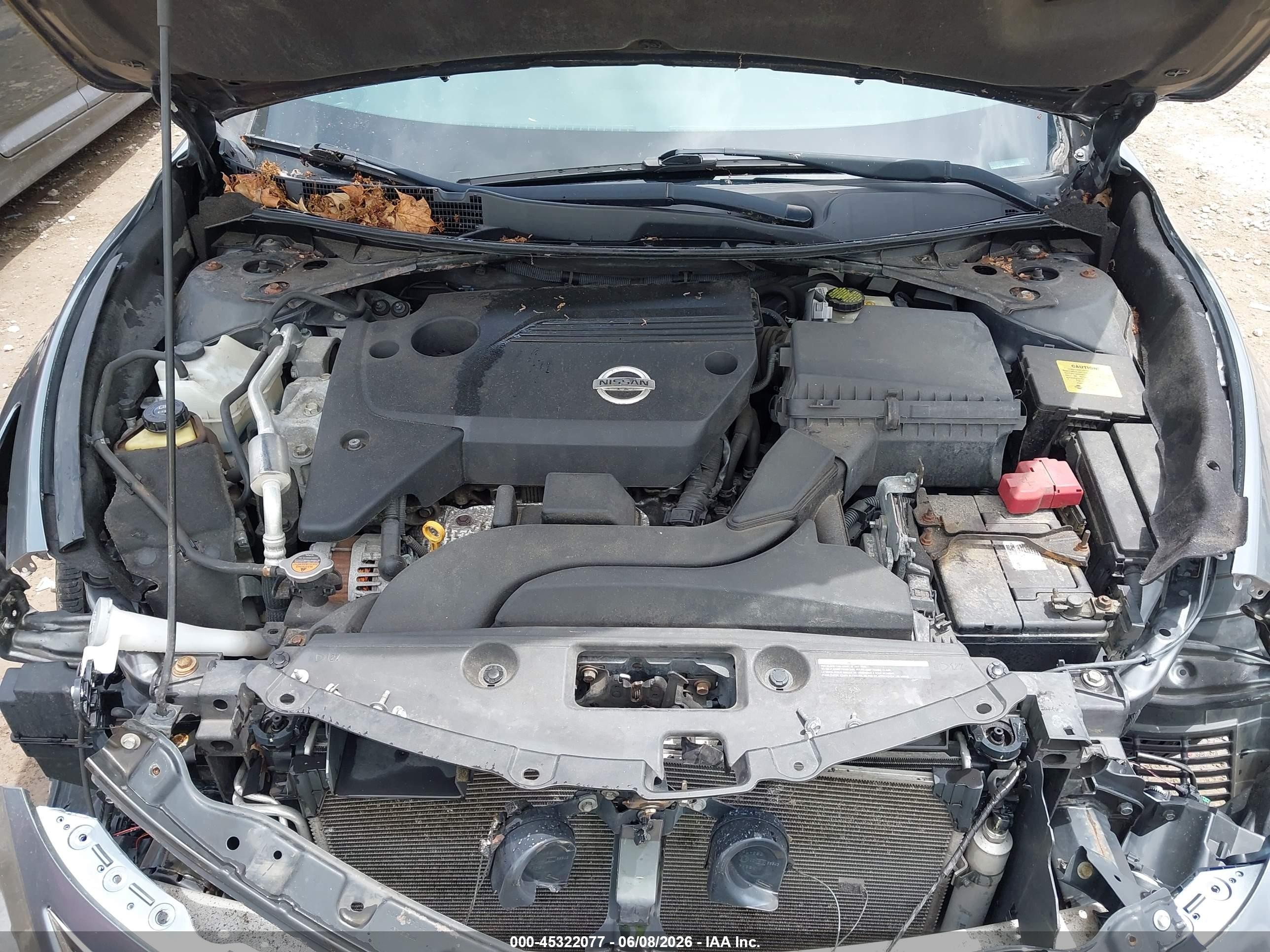 2014 Nissan Altima 2.5 Sv Gray vin: 1N4AL3AP9EC180129