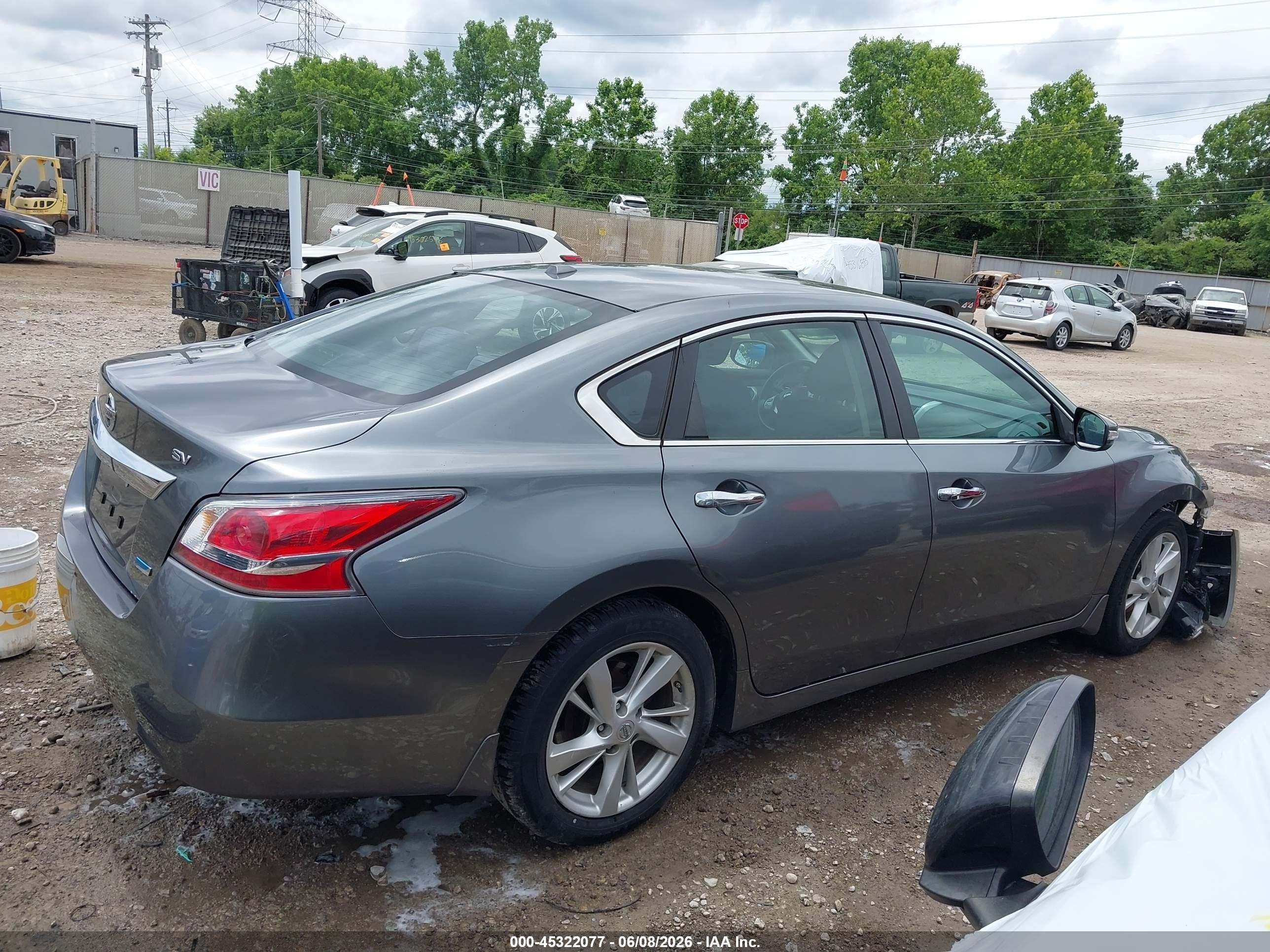 2014 Nissan Altima 2.5 Sv Gray vin: 1N4AL3AP9EC180129