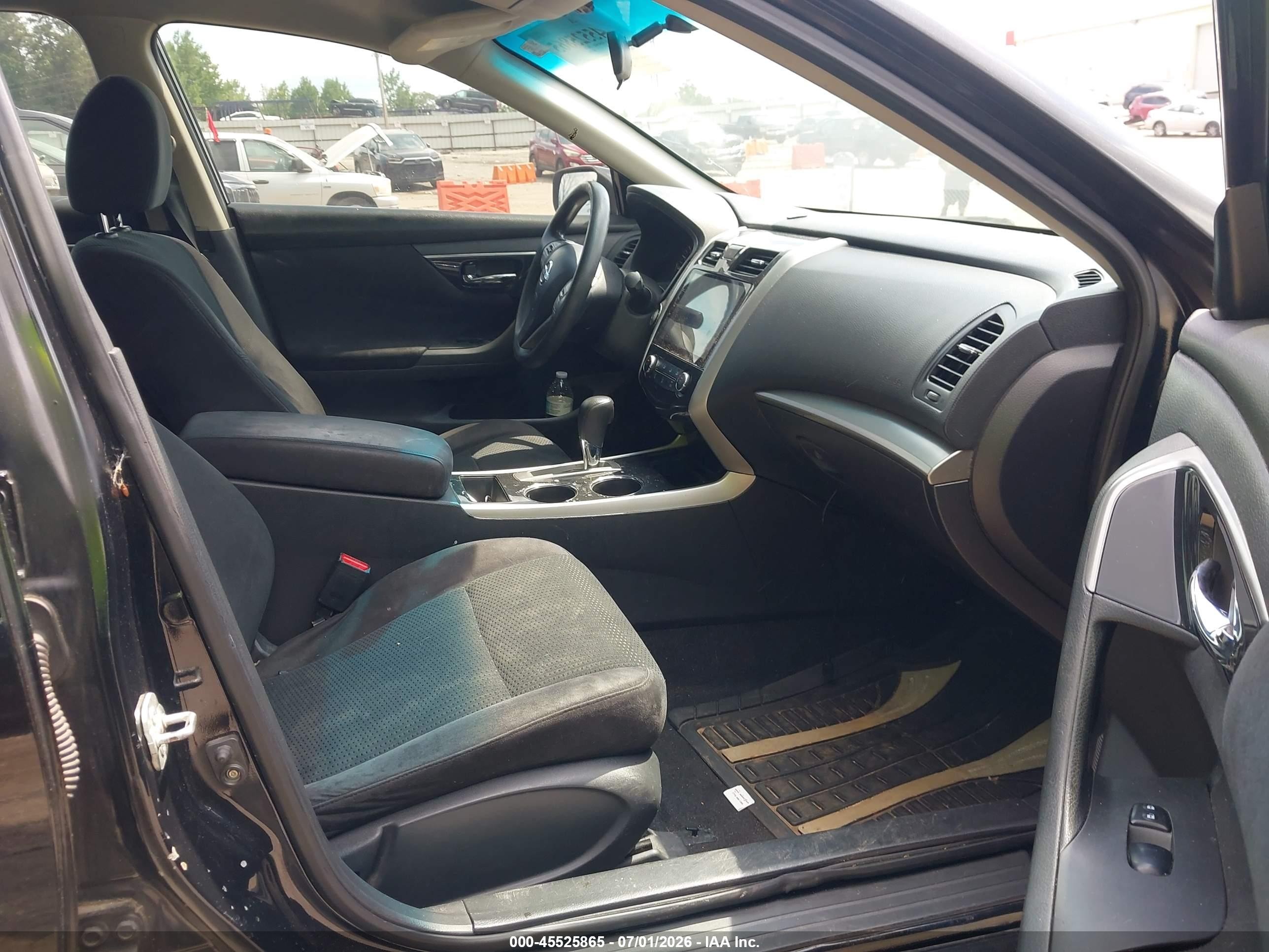 2014 Nissan Altima 2.5 S Black vin: 1N4AL3AP9EC180681