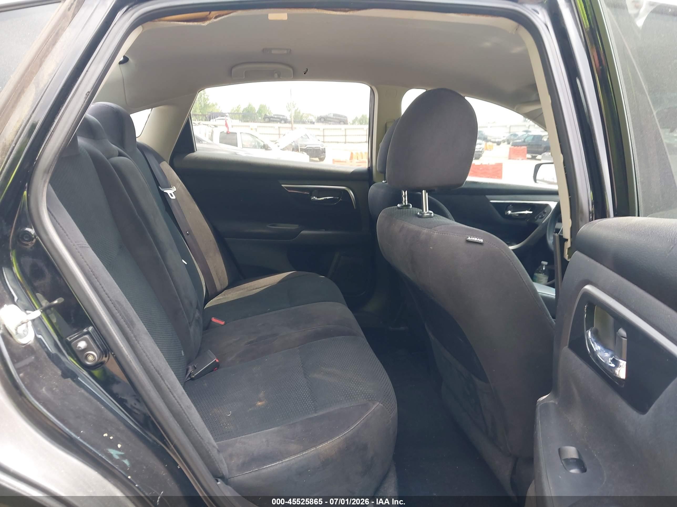 2014 Nissan Altima 2.5 S Black vin: 1N4AL3AP9EC180681