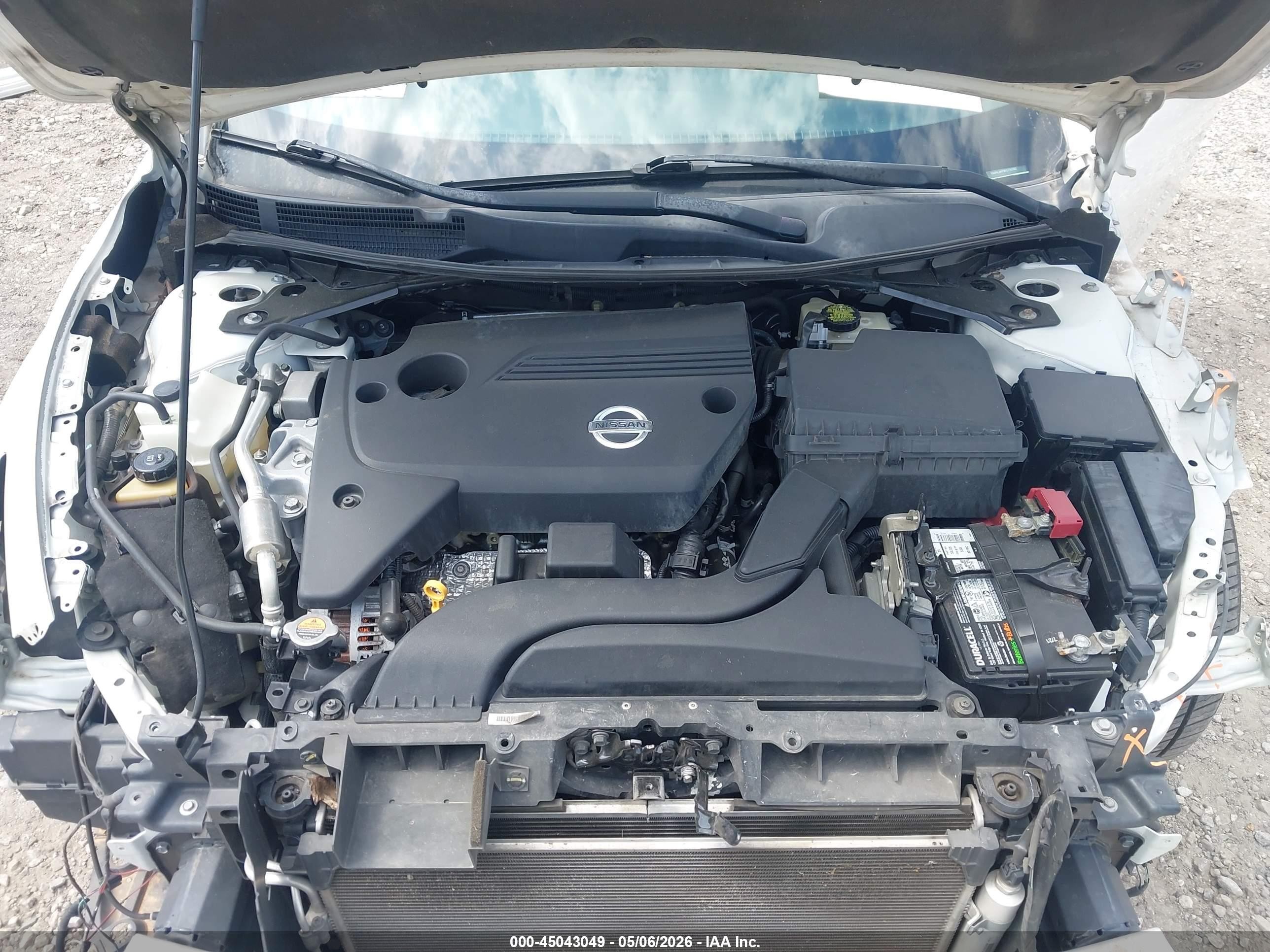 2014 Nissan Altima 2.5 Sl White vin: 1N4AL3AP9EC182592