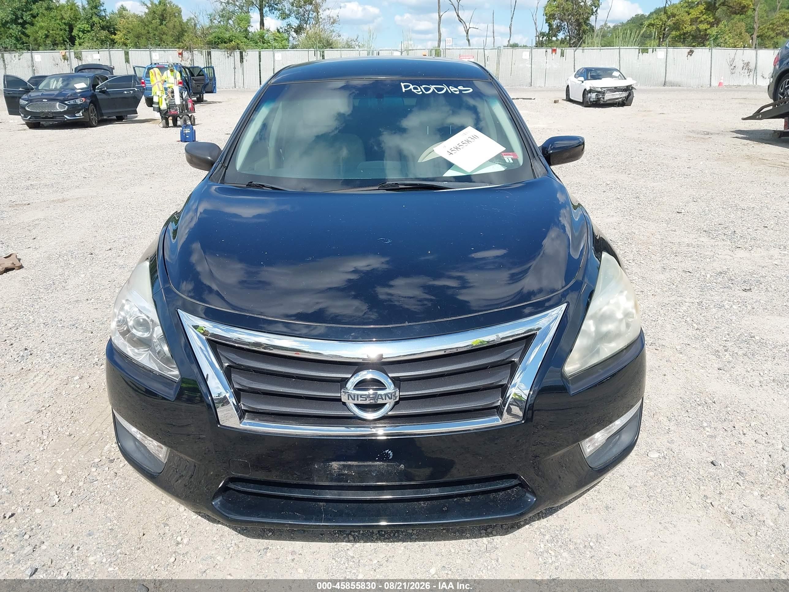 2014 Nissan Altima 2.5 S Black vin: 1N4AL3AP9EC183810