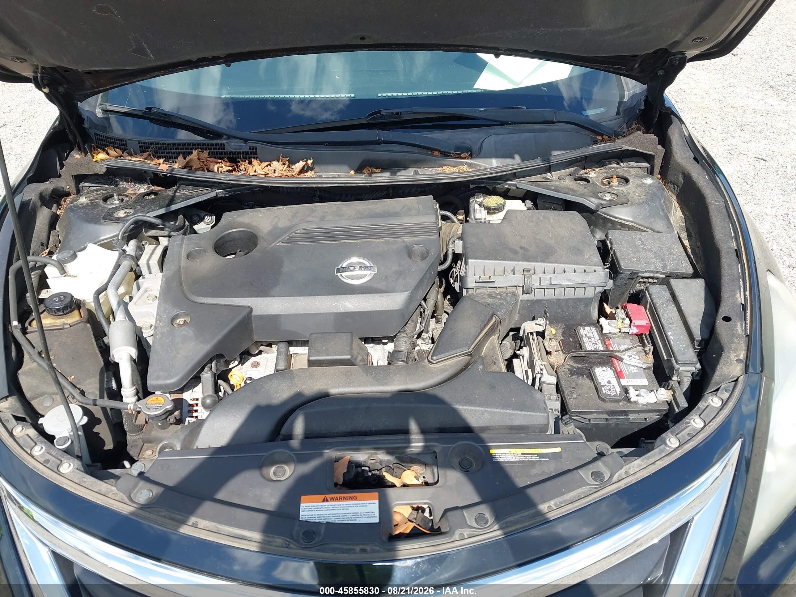 2014 Nissan Altima 2.5 S Black vin: 1N4AL3AP9EC183810
