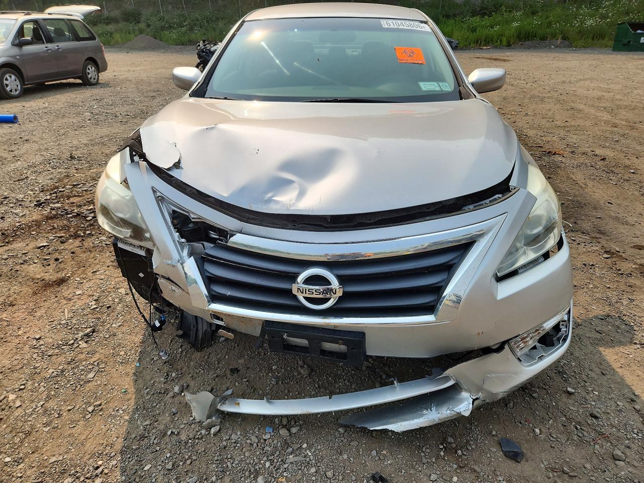 2014 Nissan Altima 2.5 Sv Silver vin: 1N4AL3AP9EC185153
