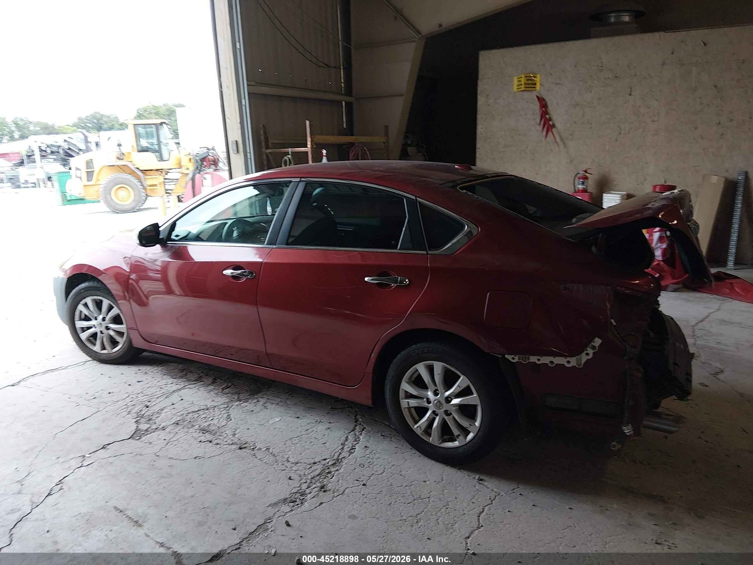 2014 Nissan Altima 2.5 S Burgundy vin: 1N4AL3AP9EC192667
