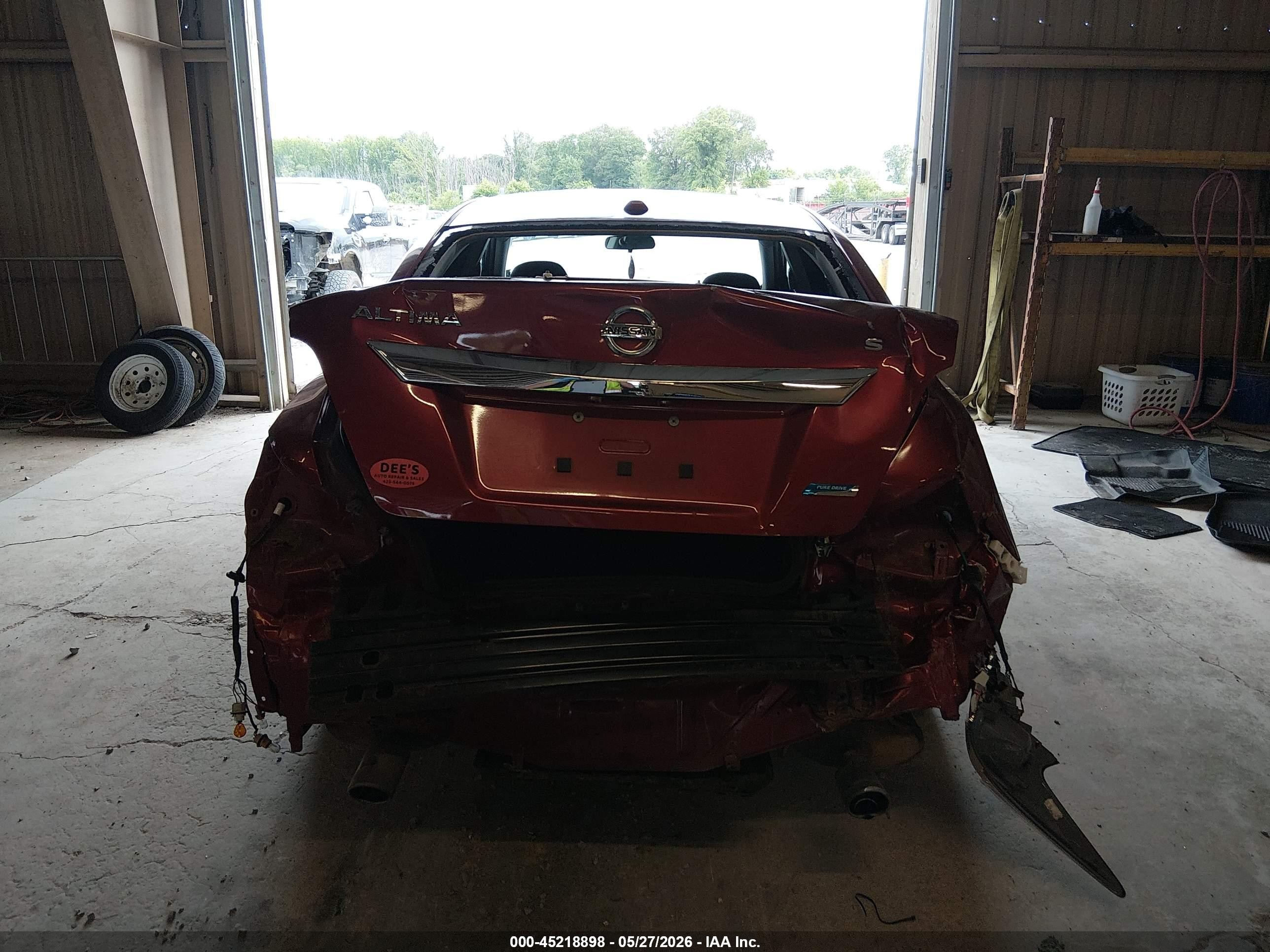 2014 Nissan Altima 2.5 S Burgundy vin: 1N4AL3AP9EC192667