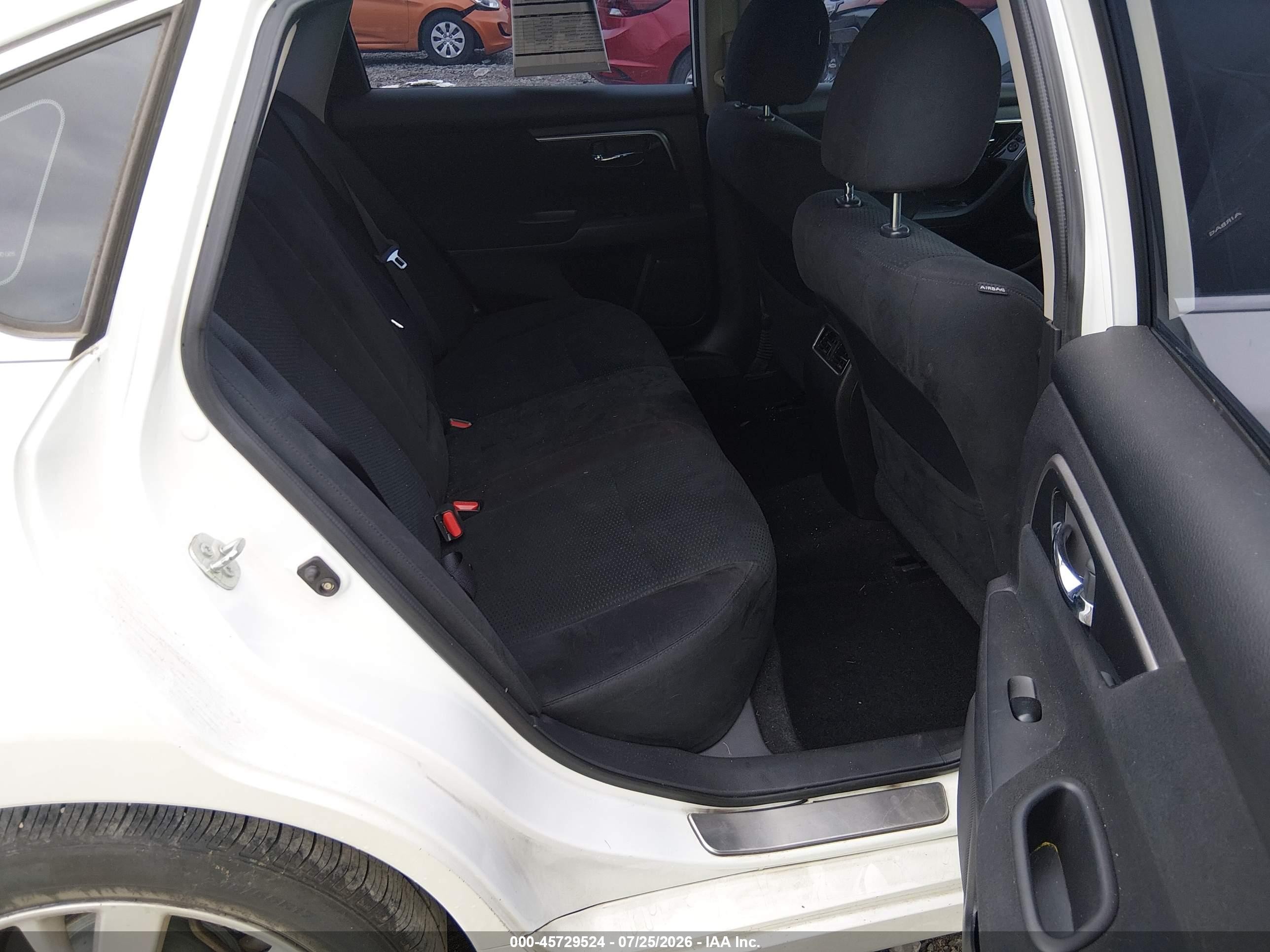 2014 Nissan Altima 2.5 Sv Белый vin: 1N4AL3AP9EC194631