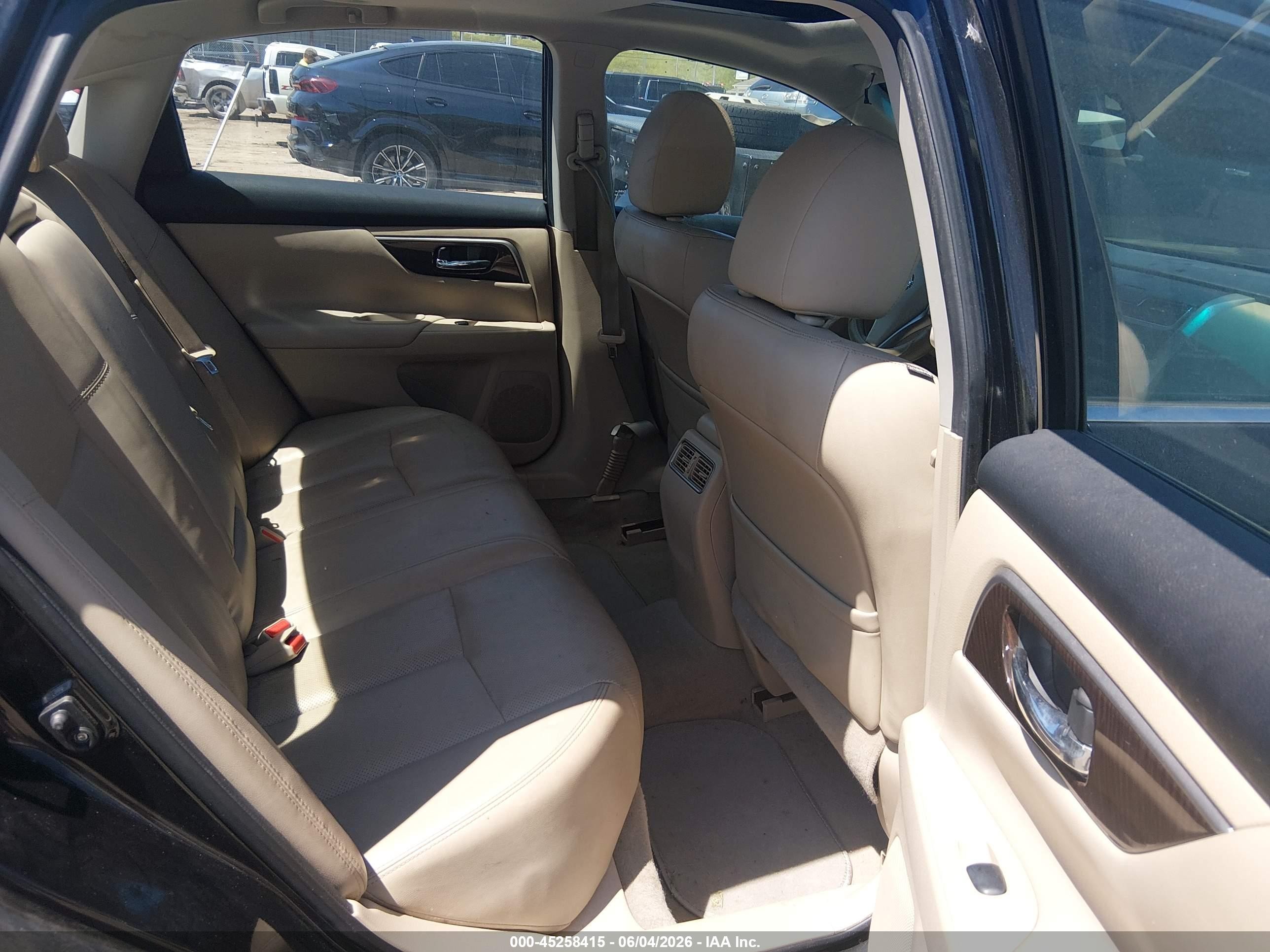 2014 Nissan Altima 2.5 Sl Black vin: 1N4AL3AP9EC196959