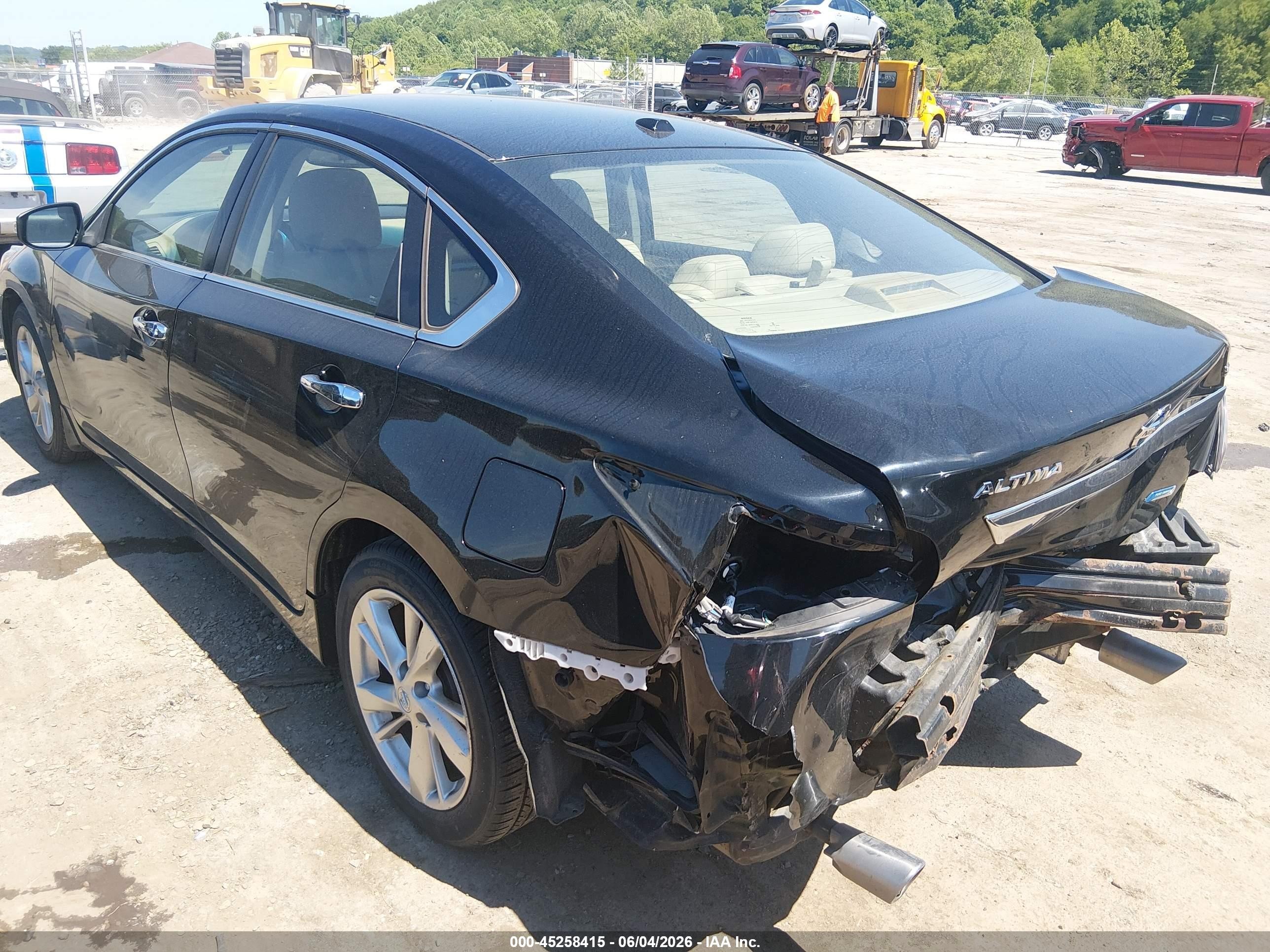 2014 Nissan Altima 2.5 Sl Black vin: 1N4AL3AP9EC196959