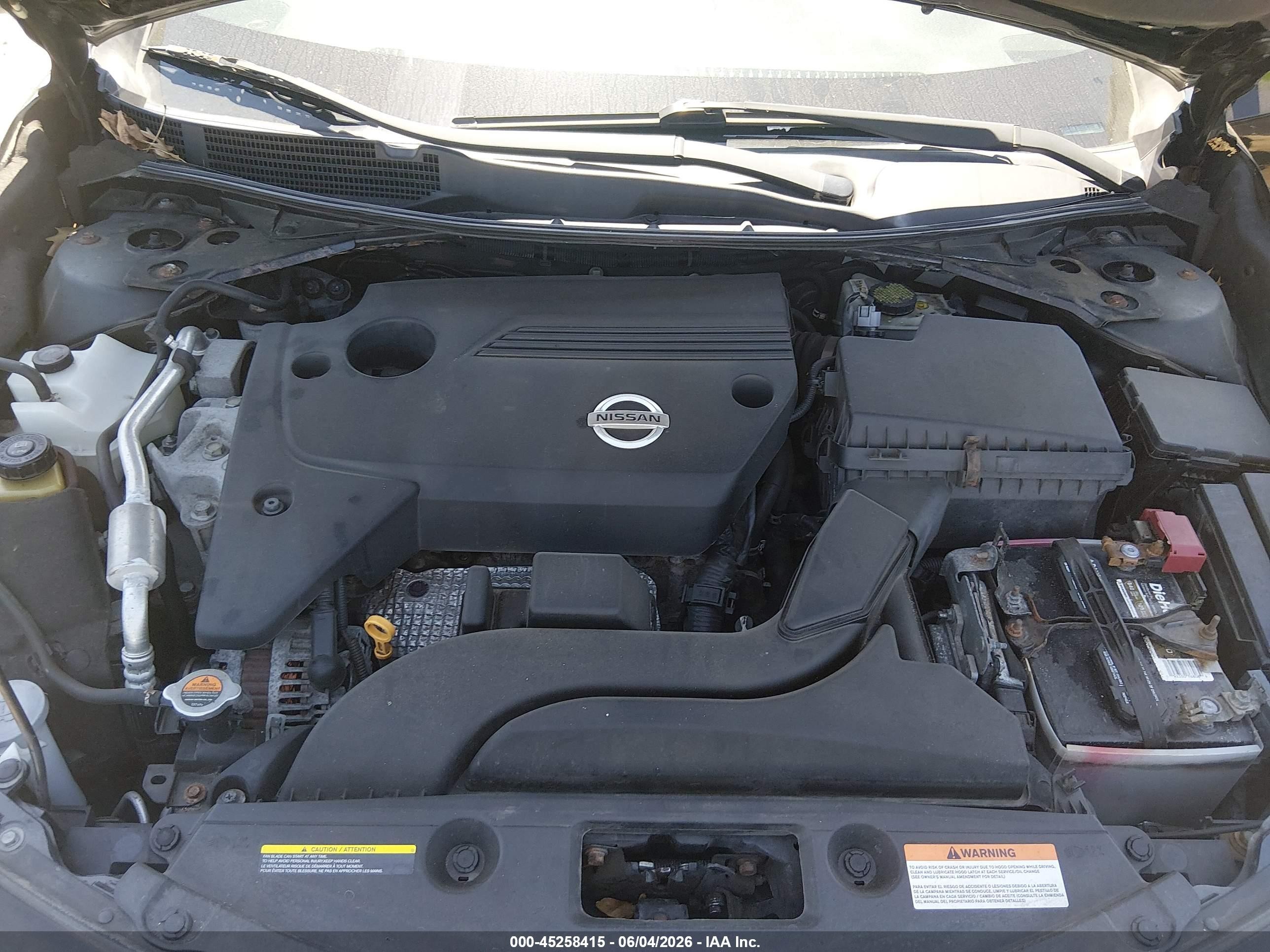 2014 Nissan Altima 2.5 Sl Black vin: 1N4AL3AP9EC196959