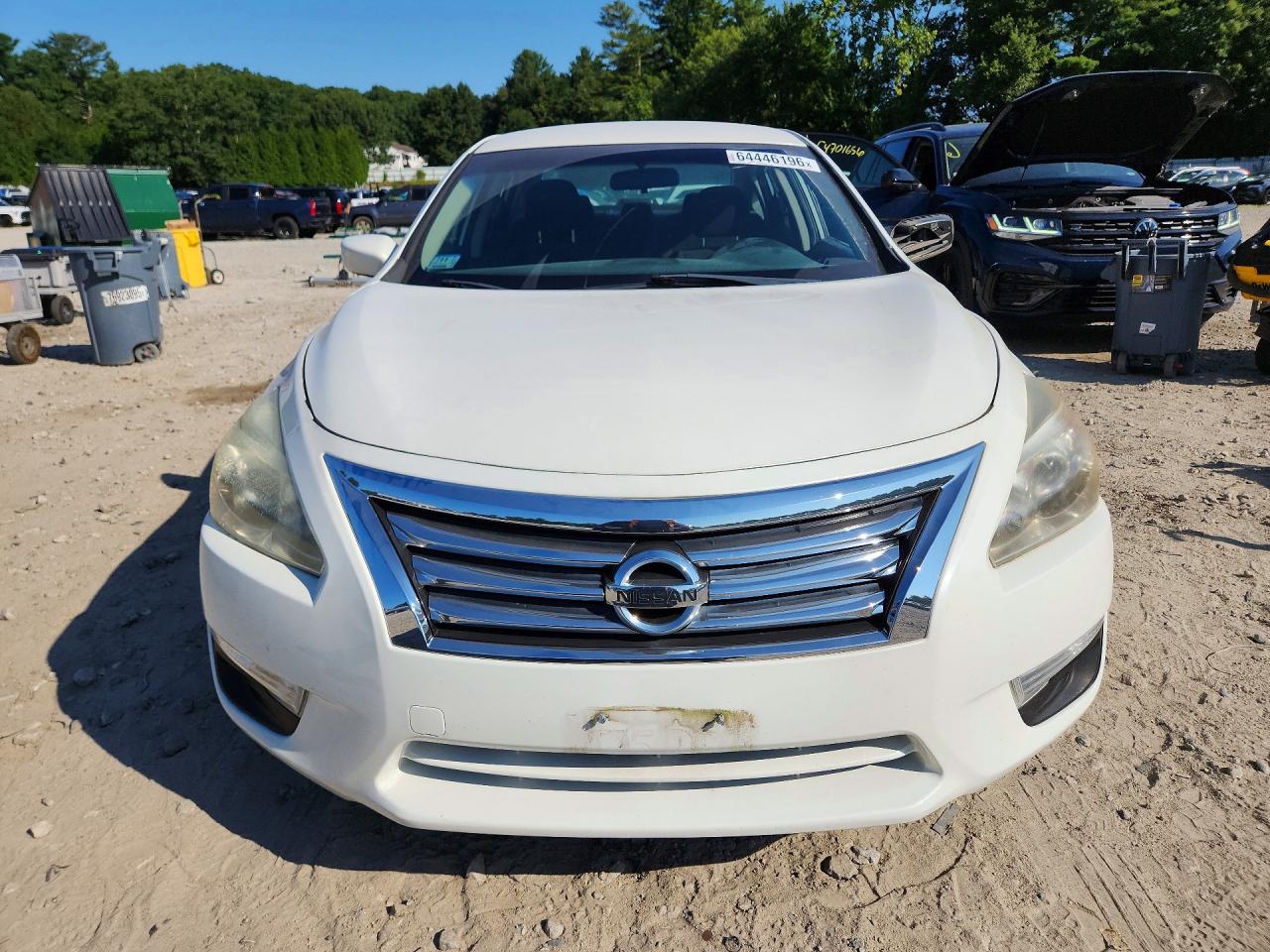 2014 Nissan Altima 2.5 S White vin: 1N4AL3AP9EC202128