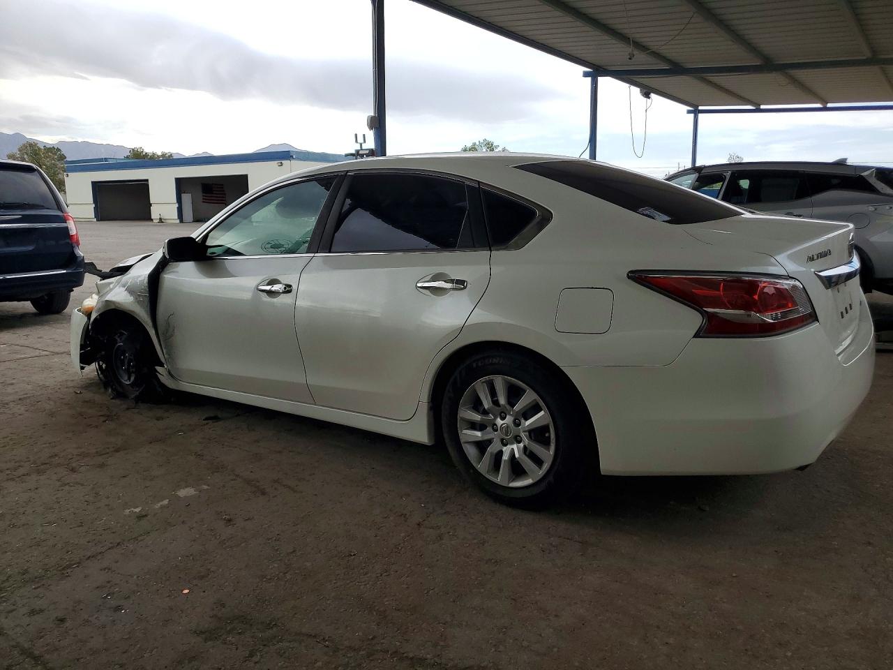 2014 Nissan Altima 2.5 White vin: 1N4AL3AP9EC262572
