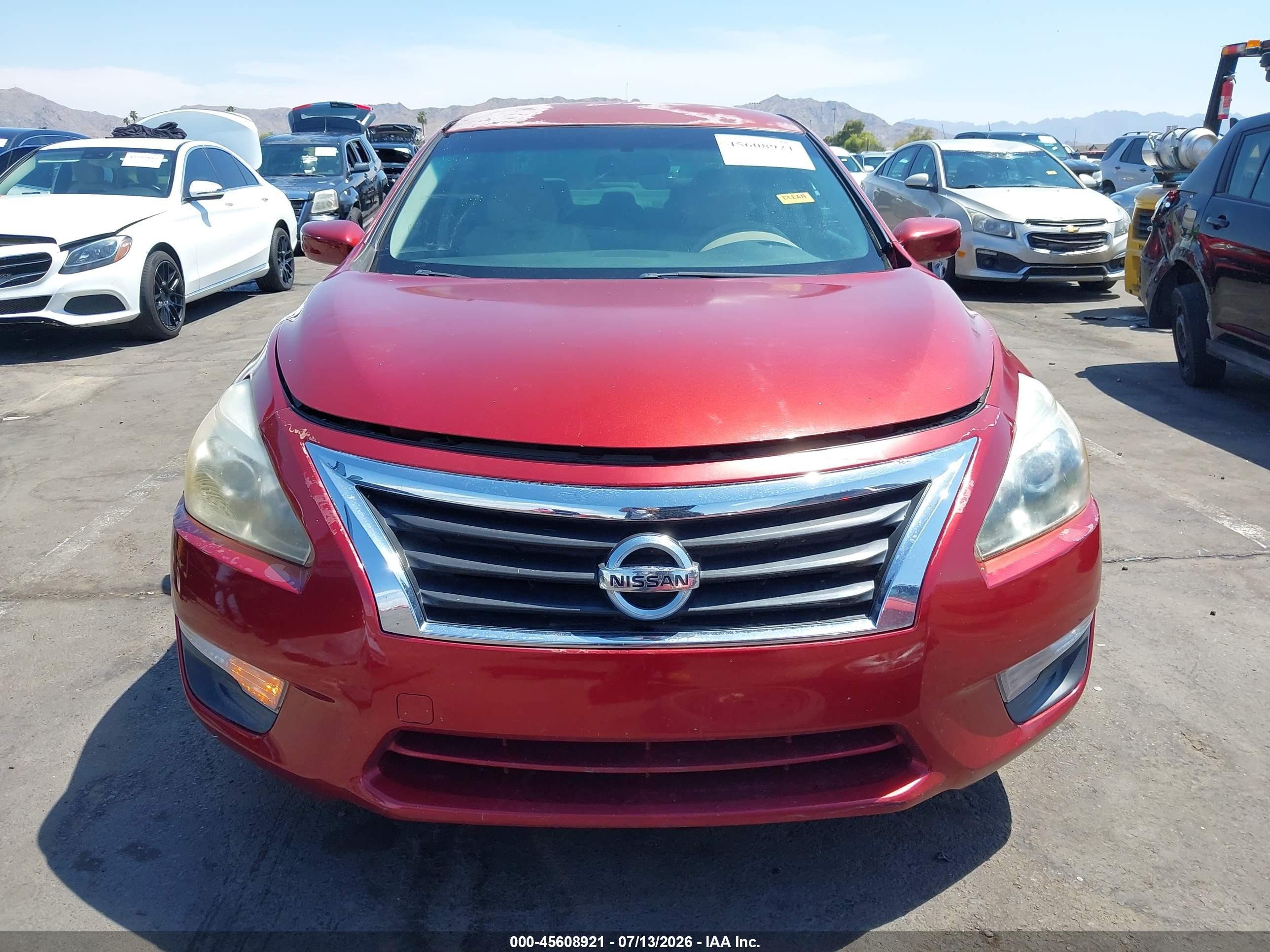 2014 Nissan Altima 2.5/2.5 S/2.5 Sl/2.5 Sv Красный vin: 1N4AL3AP9EC272468