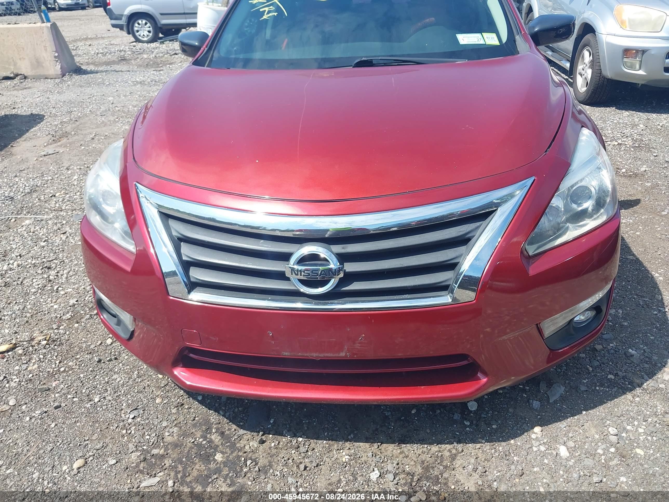 2014 Nissan Altima 2.5 S Red vin: 1N4AL3AP9EC281624