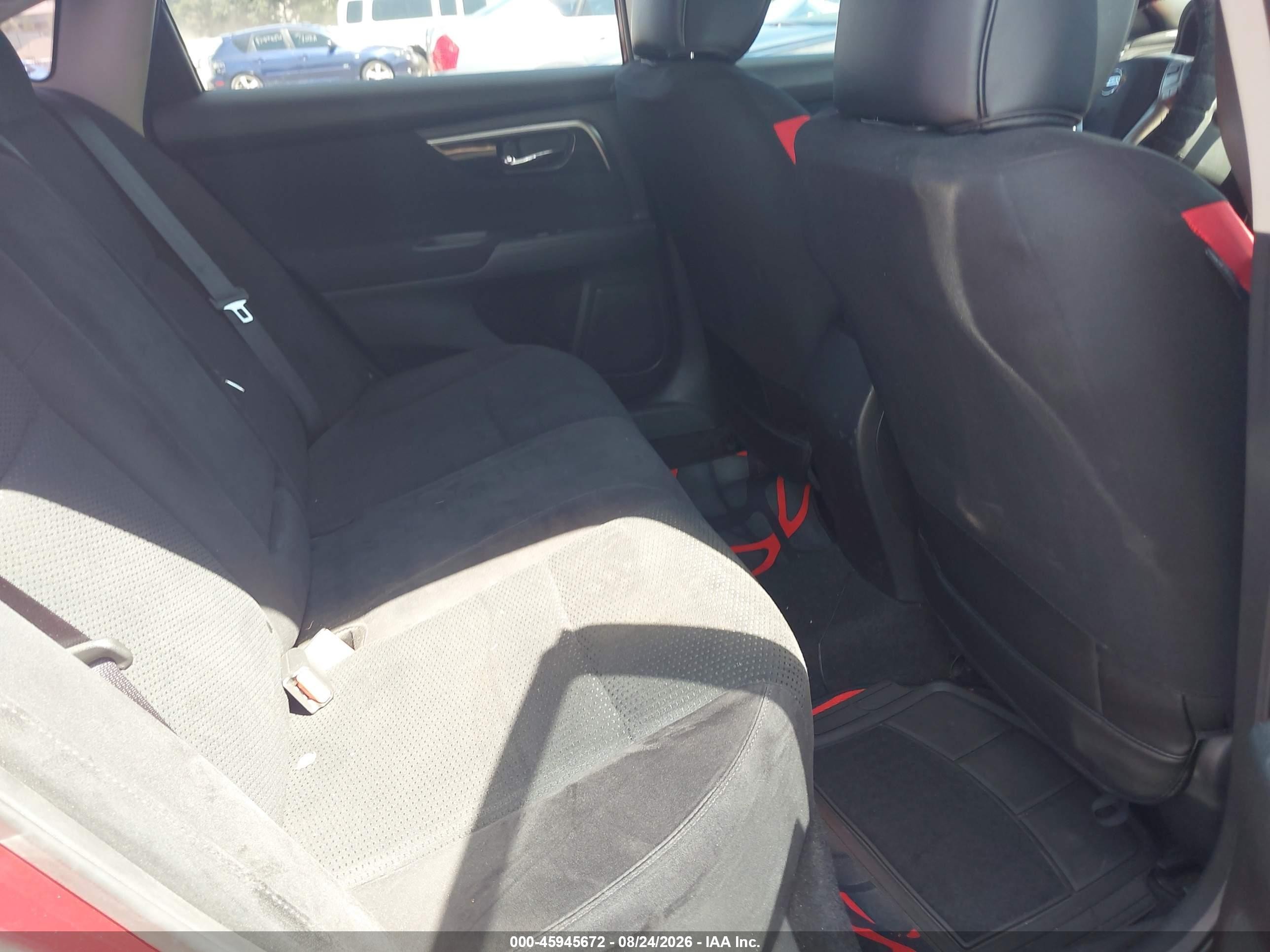 2014 Nissan Altima 2.5 S Red vin: 1N4AL3AP9EC281624