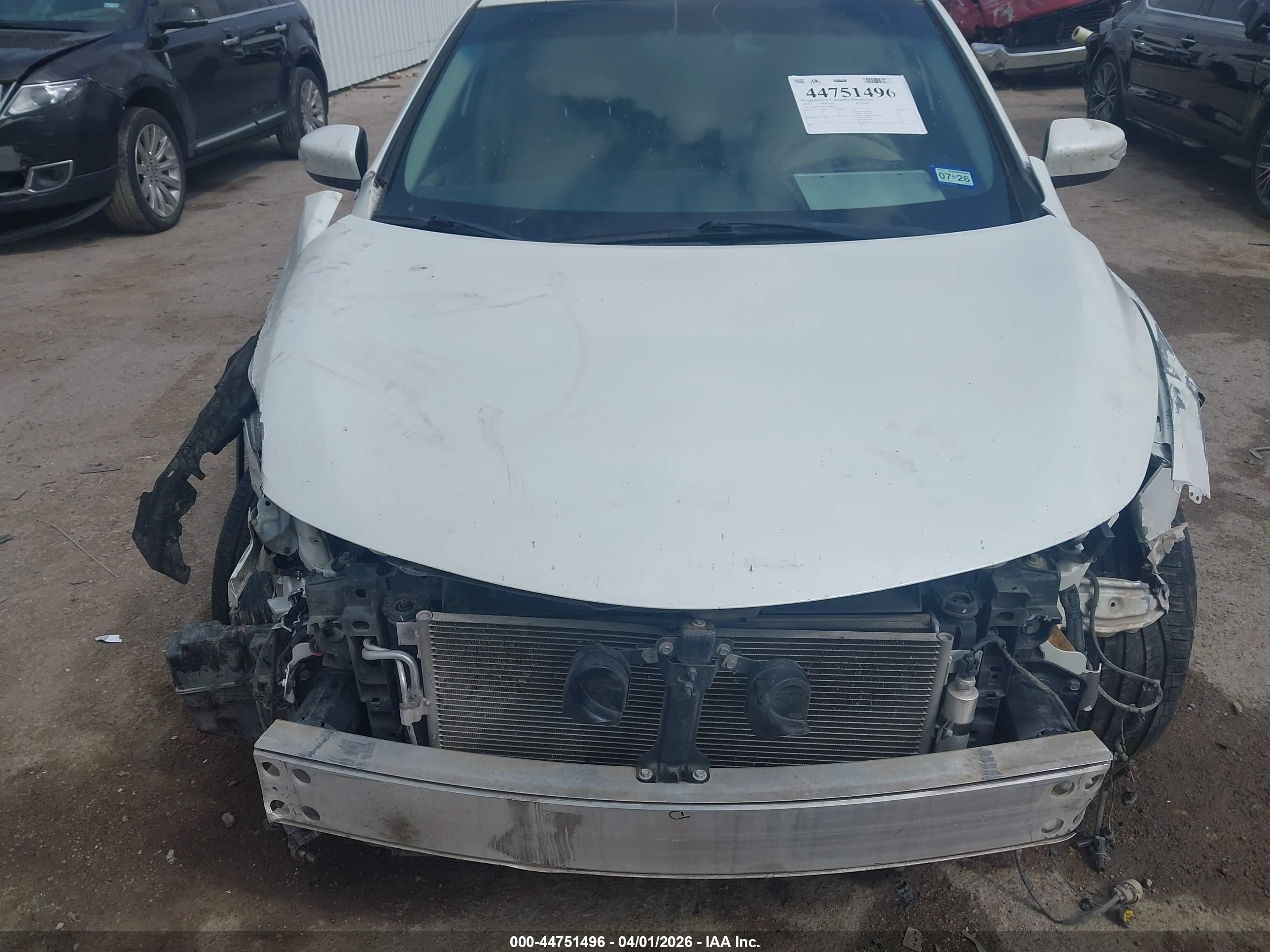 2014 Nissan Altima 2.5 Sl White vin: 1N4AL3AP9EC286211