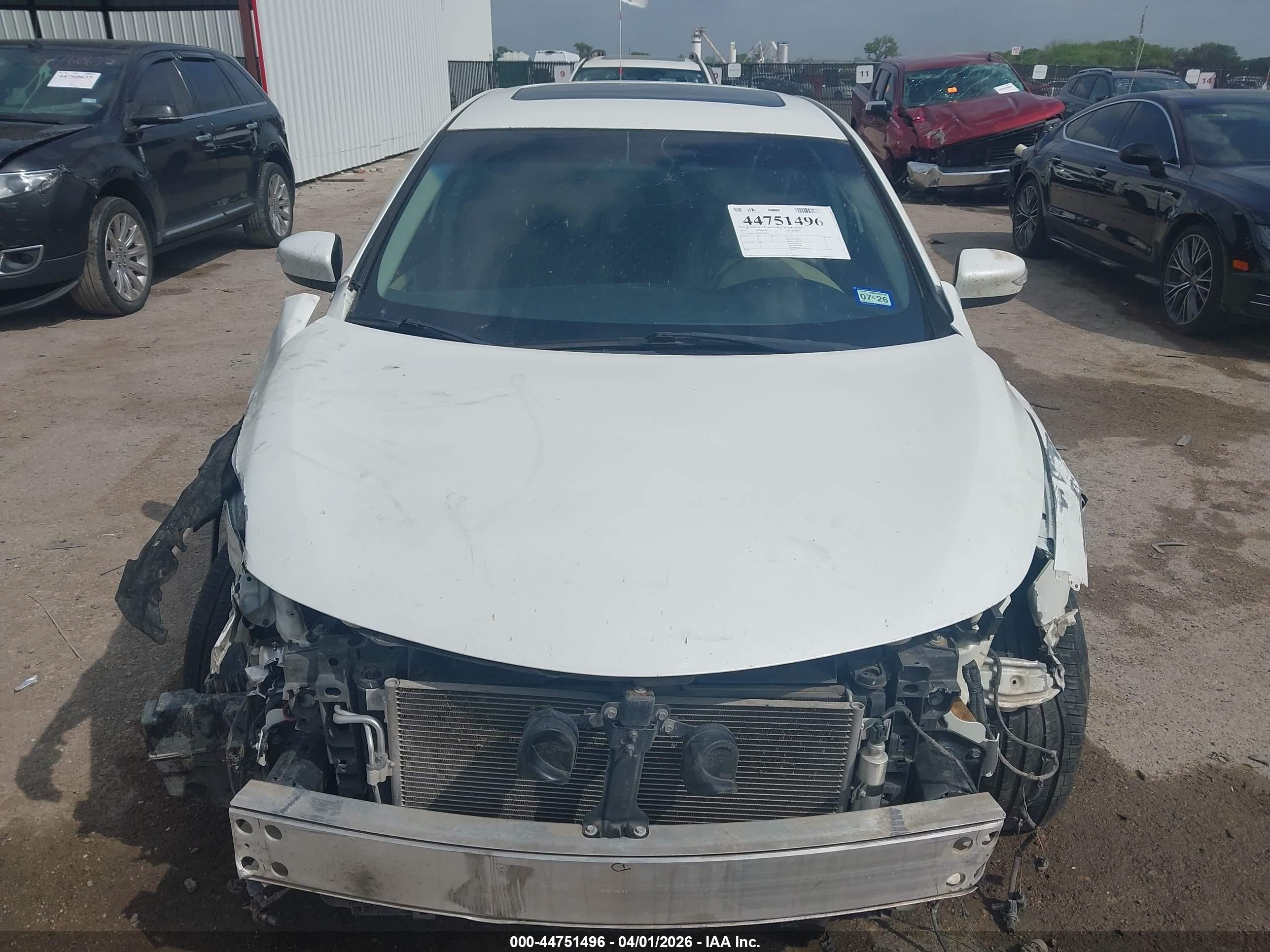 2014 Nissan Altima 2.5 Sl White vin: 1N4AL3AP9EC286211