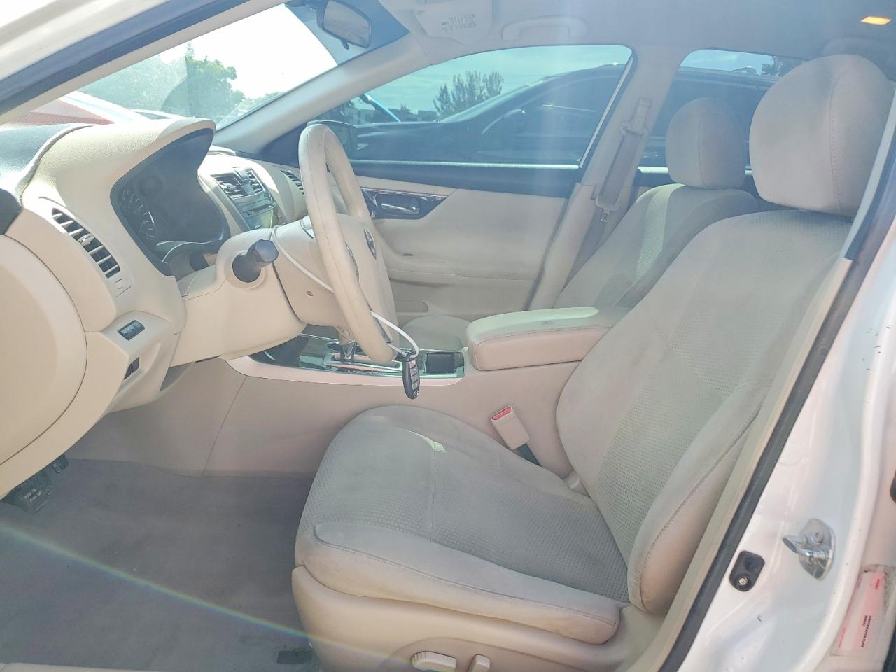2014 Nissan Altima 2.5 S White vin: 1N4AL3AP9EC296799