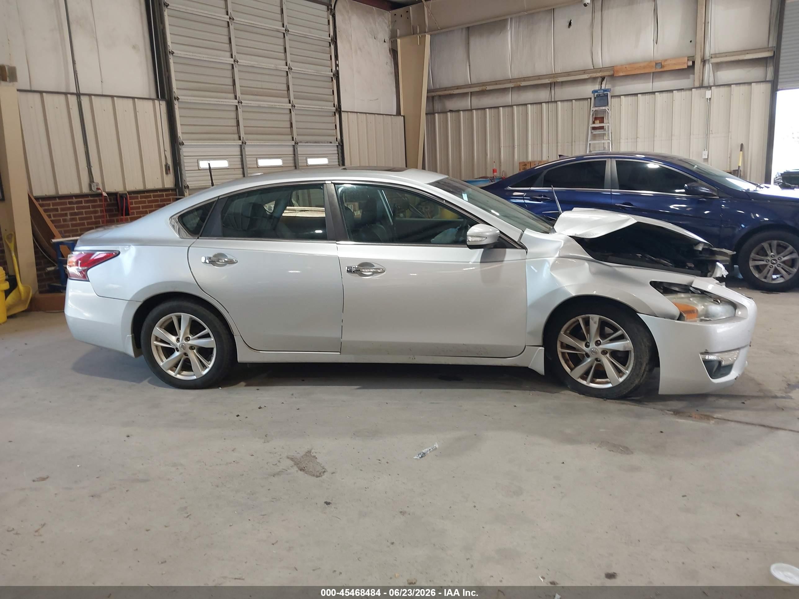 2014 Nissan Altima 2.5 Sl Silver vin: 1N4AL3AP9EC320003