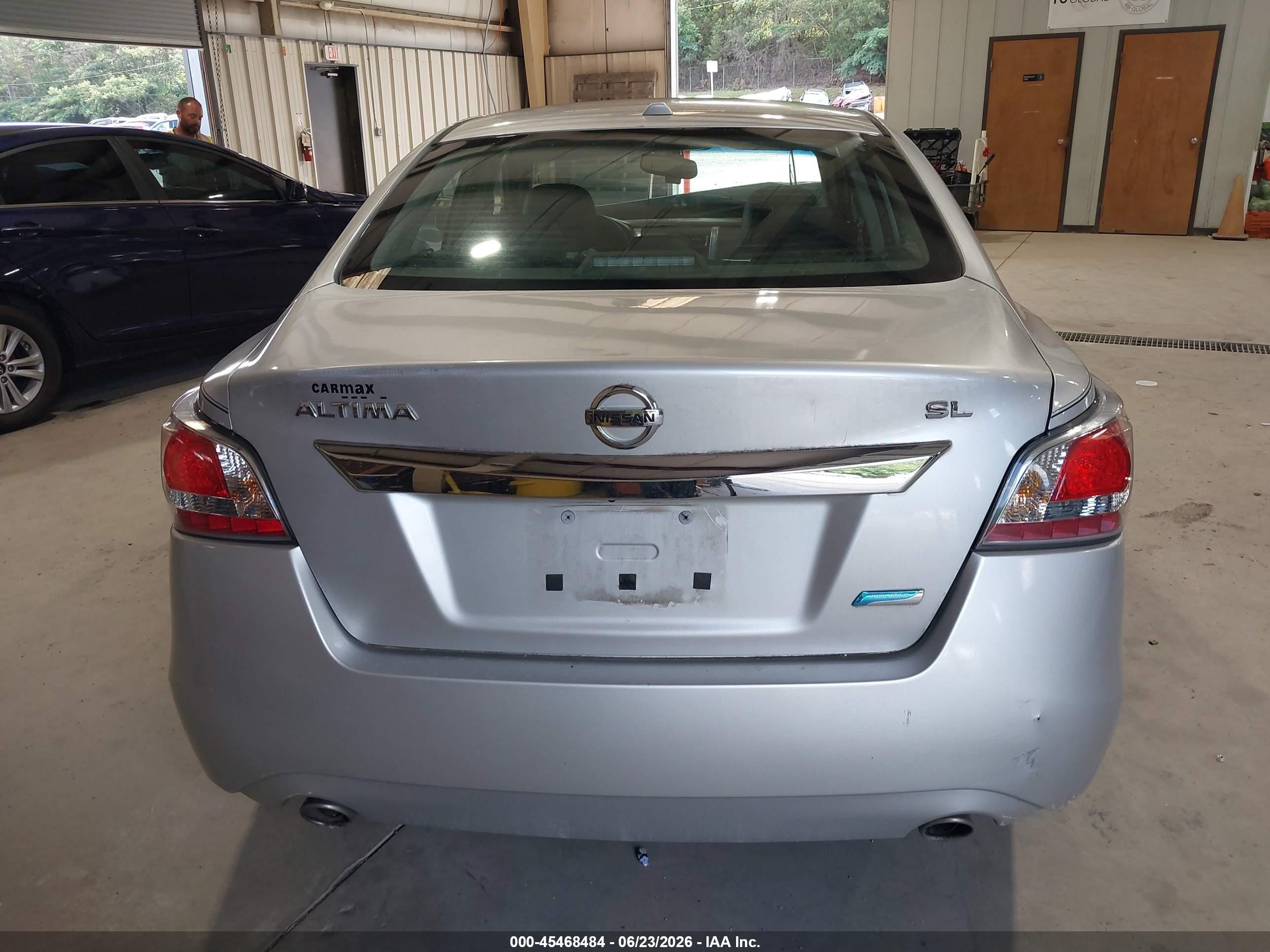 2014 Nissan Altima 2.5 Sl Silver vin: 1N4AL3AP9EC320003