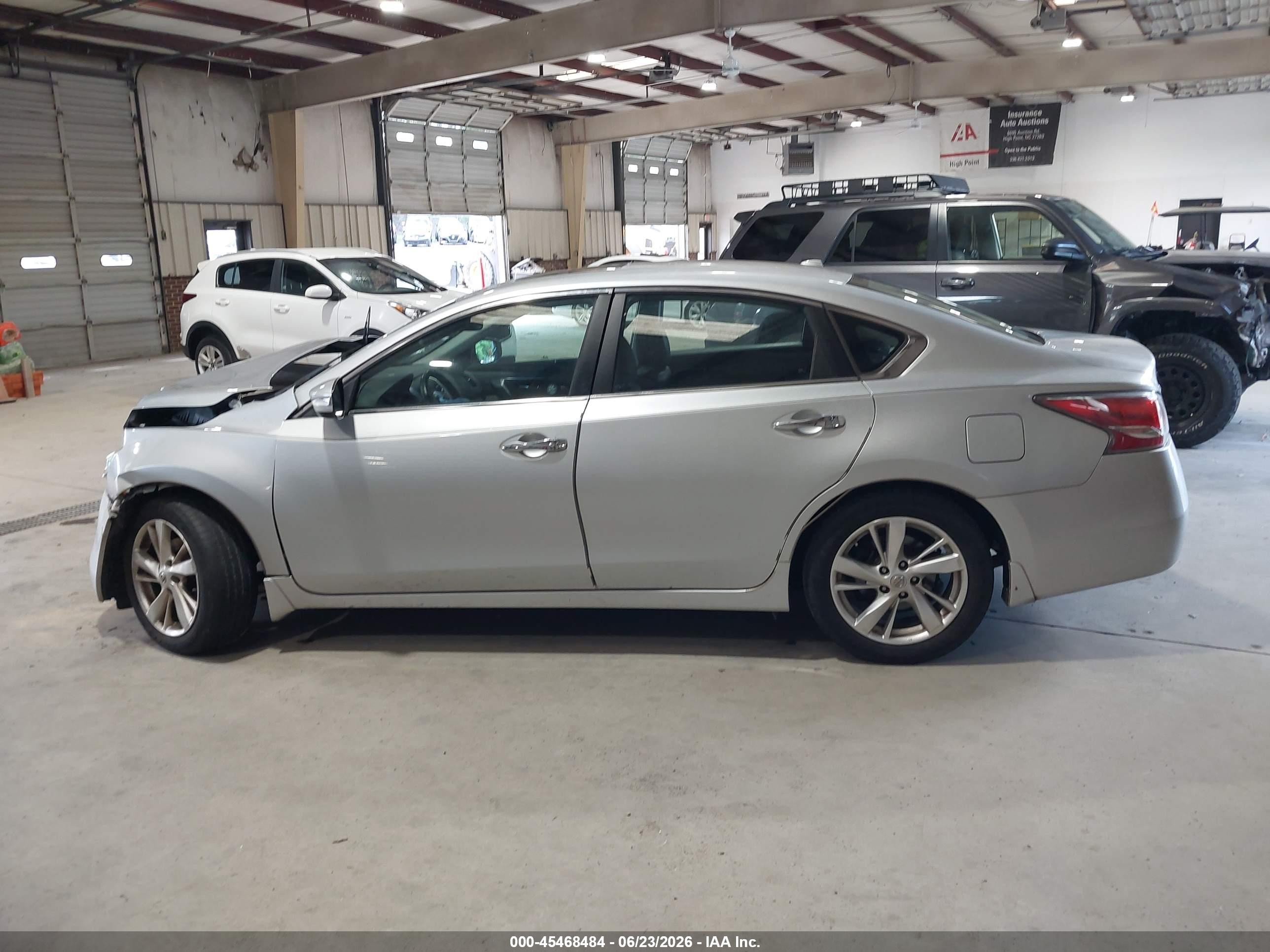 2014 Nissan Altima 2.5 Sl Silver vin: 1N4AL3AP9EC320003