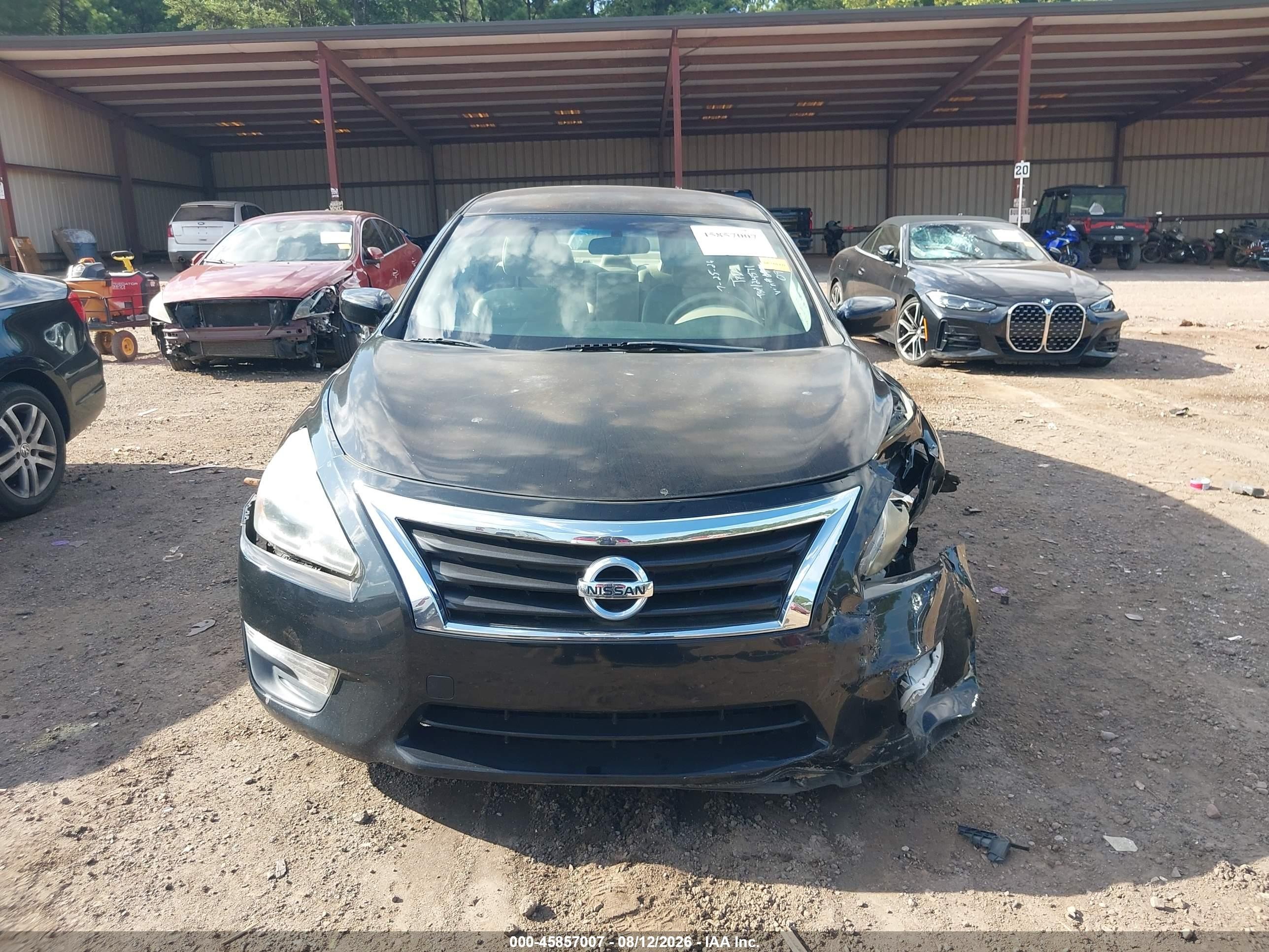 2014 Nissan Altima 2.5 S Black vin: 1N4AL3AP9EC320986