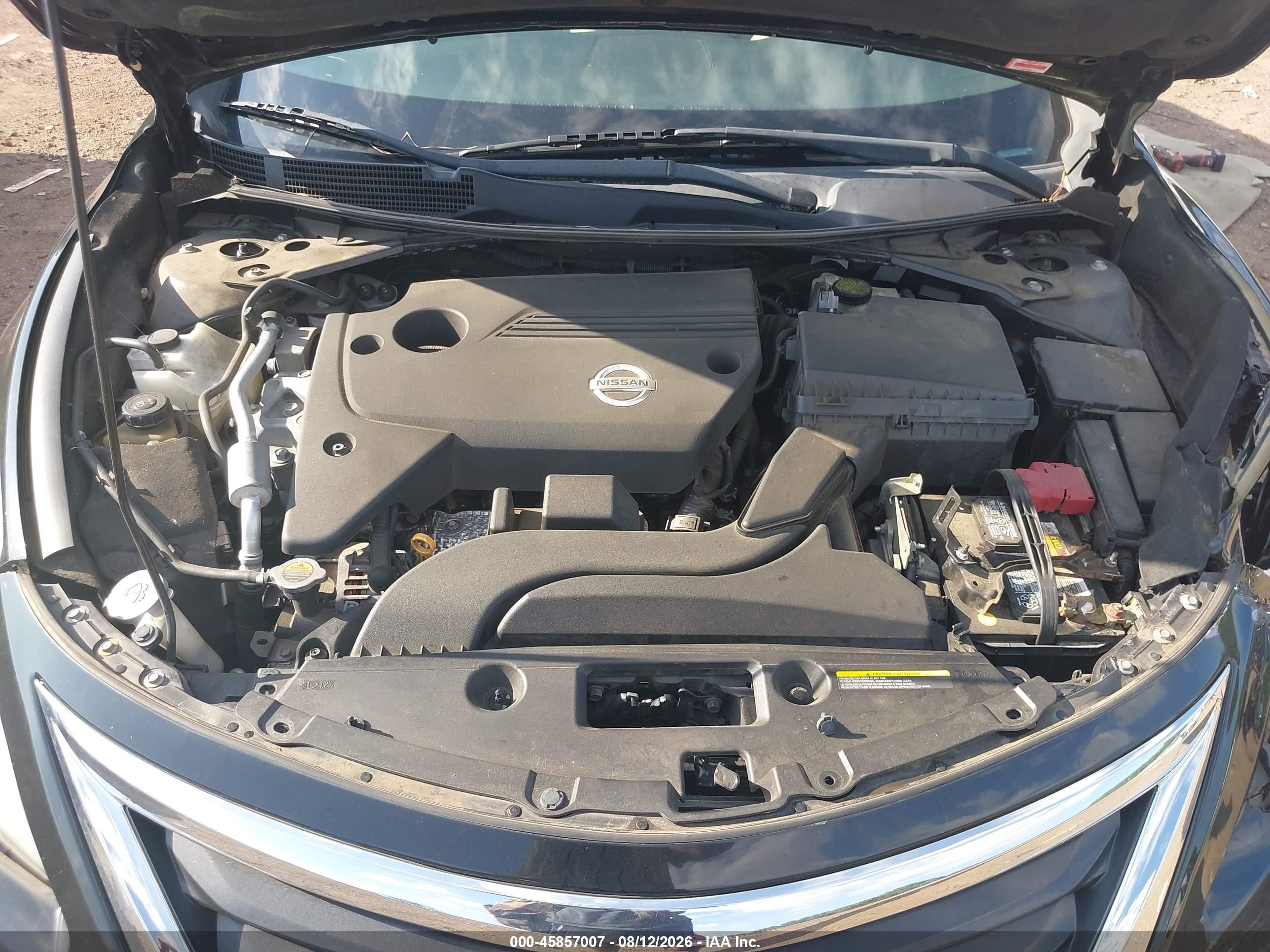 2014 Nissan Altima 2.5 S Black vin: 1N4AL3AP9EC320986