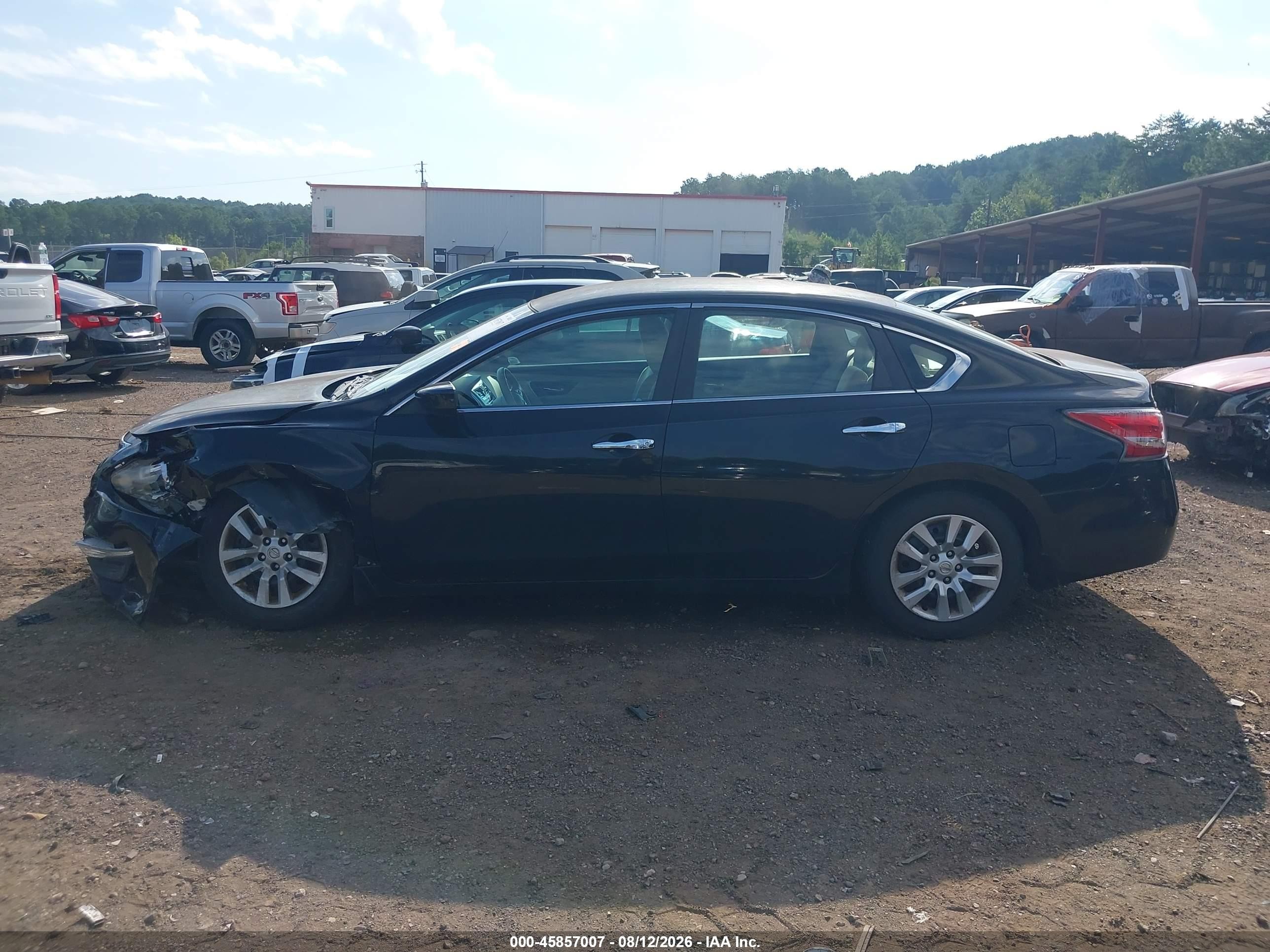 2014 Nissan Altima 2.5 S Black vin: 1N4AL3AP9EC320986